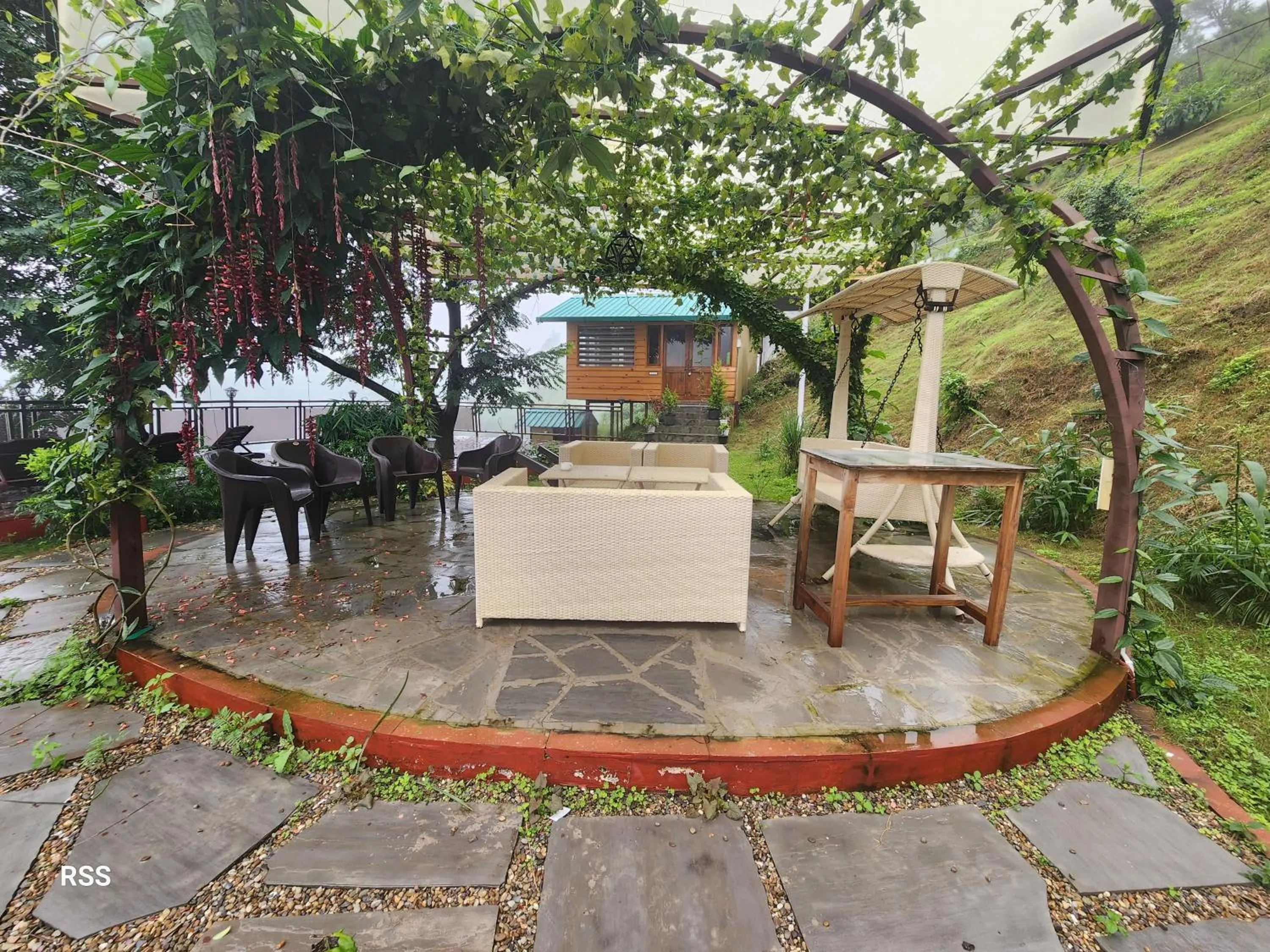 Garden in Atulyam, Pangot