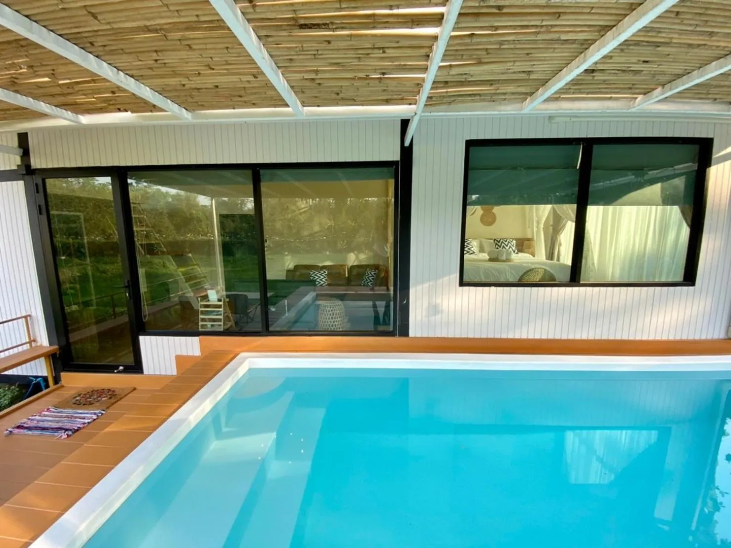 Swimming pool in Baan Nai Baan Nok Resort