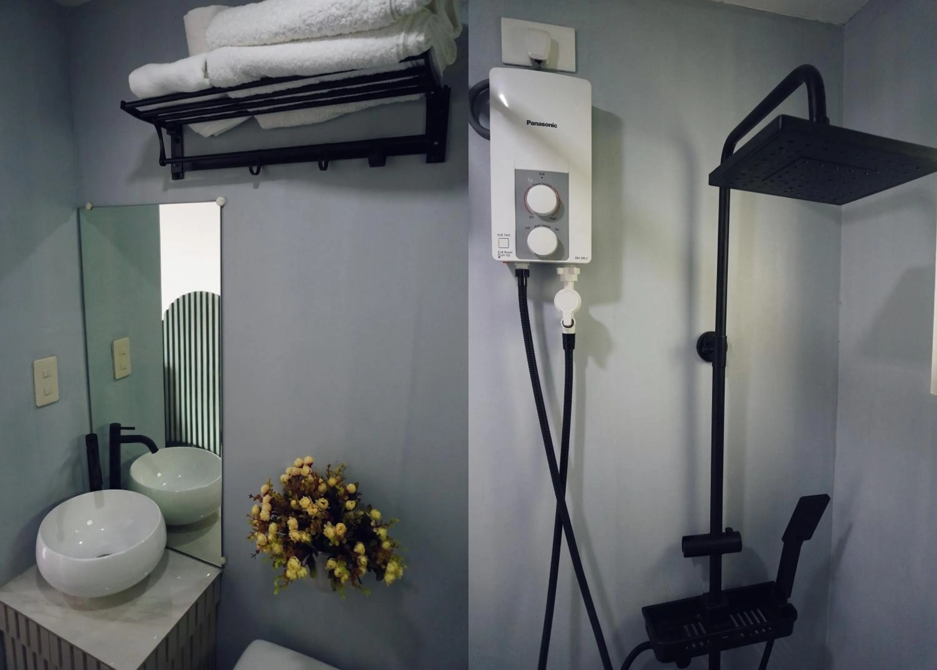 Bathroom in Cebu Backpackers Hostel