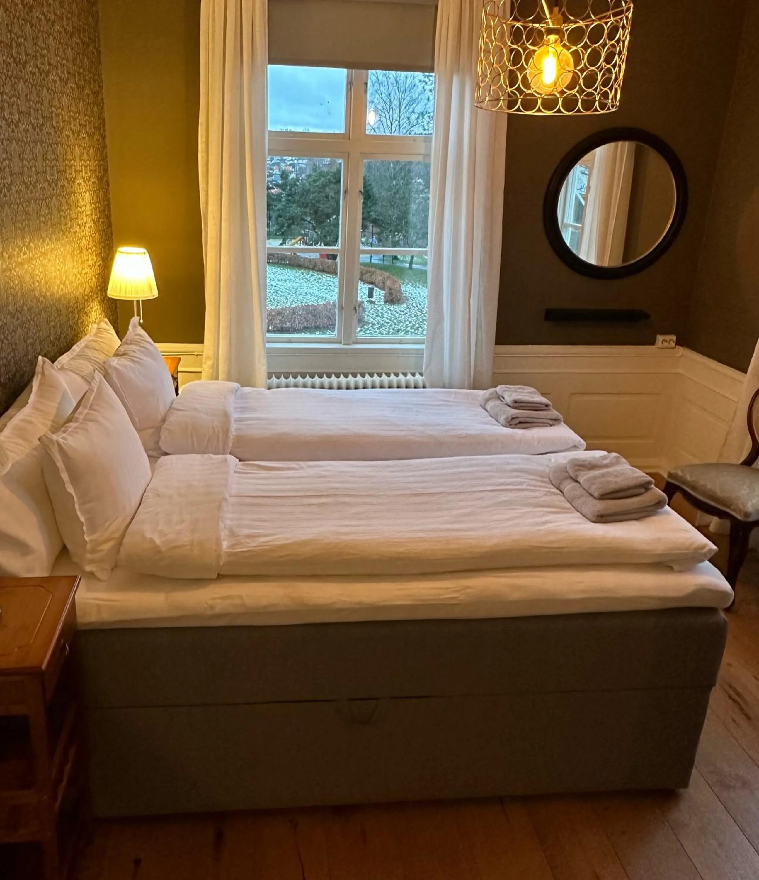 Bed in Kinna Bed & Breakfast