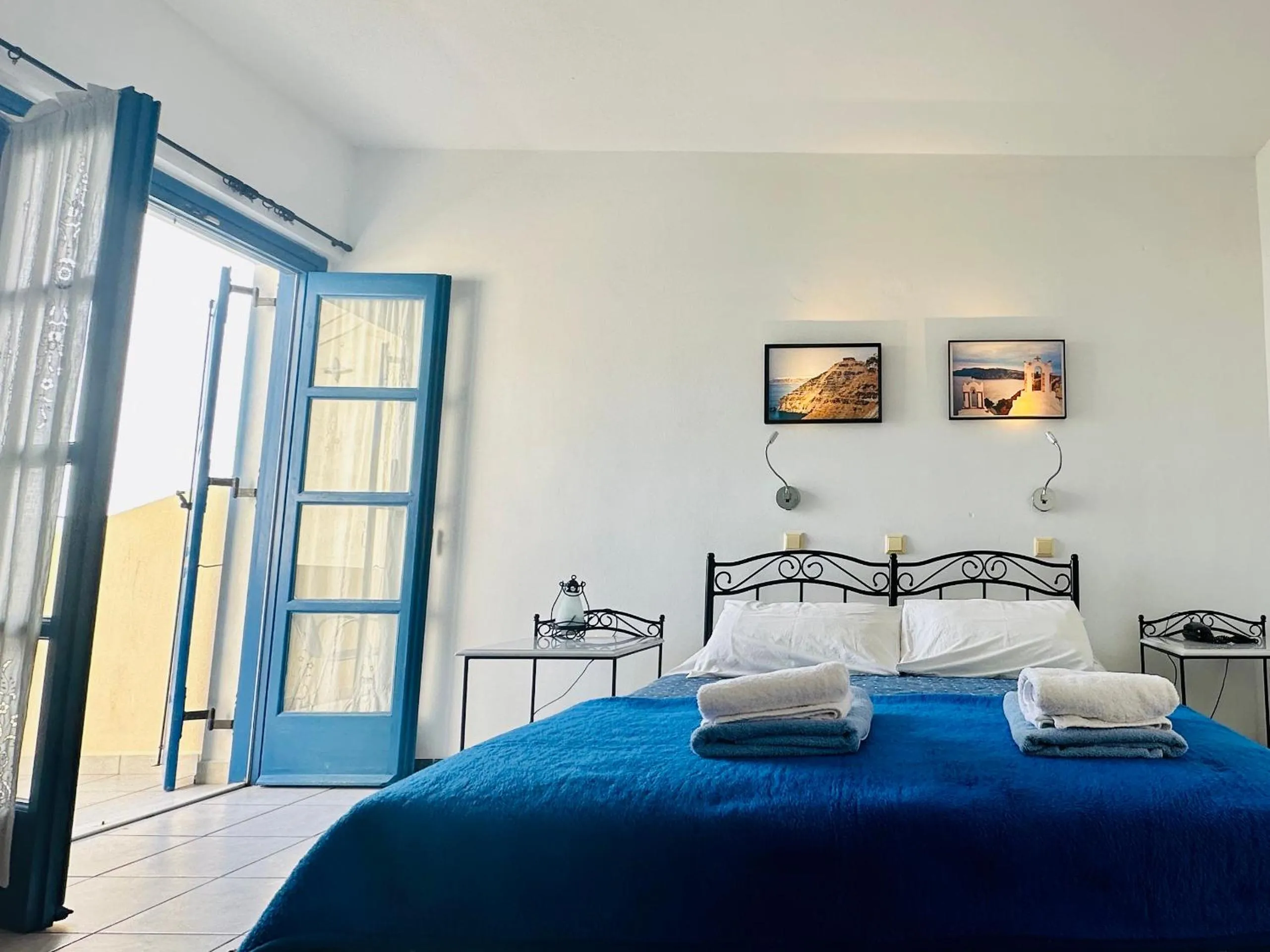 Bed in Irigeneia Hotel