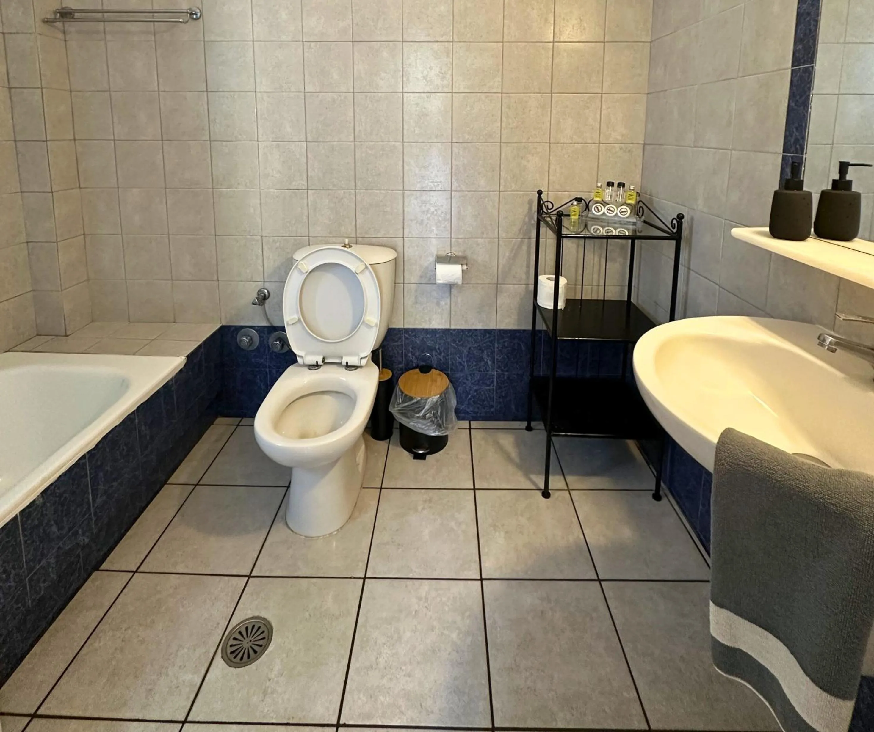 Bathroom in Irigeneia Hotel