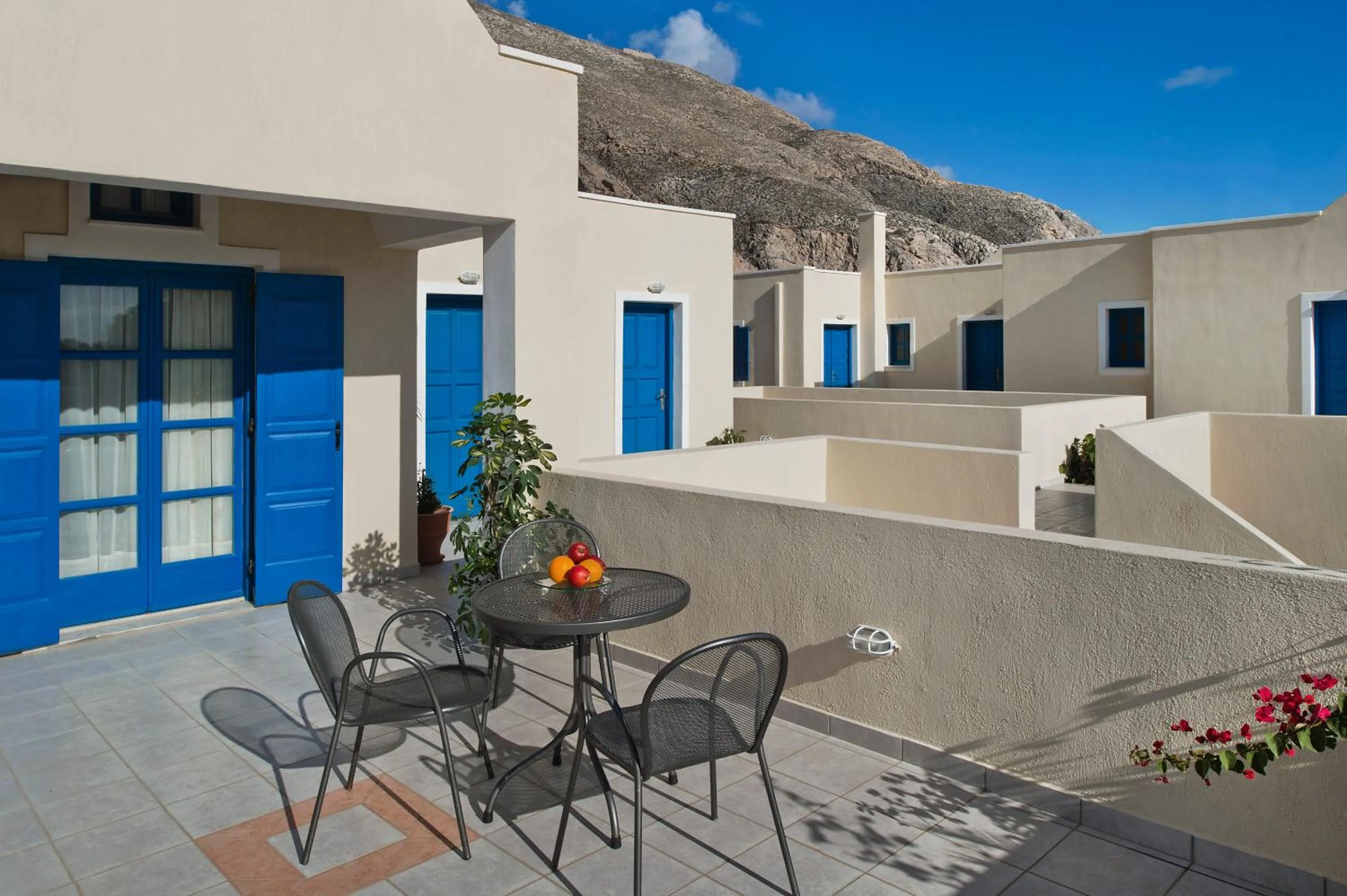 Facade/entrance in Irigeneia Hotel