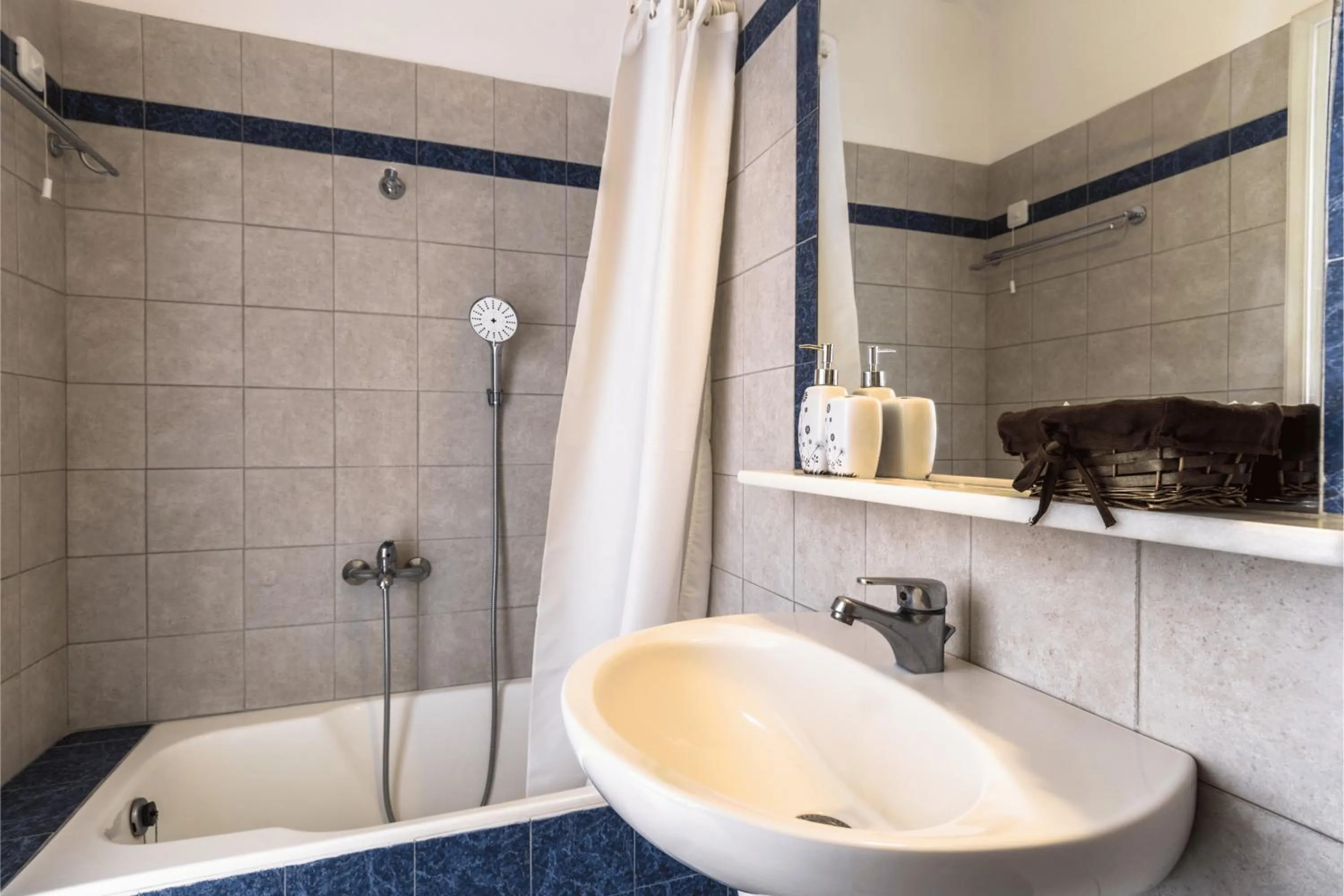 Bathroom in Irigeneia Hotel