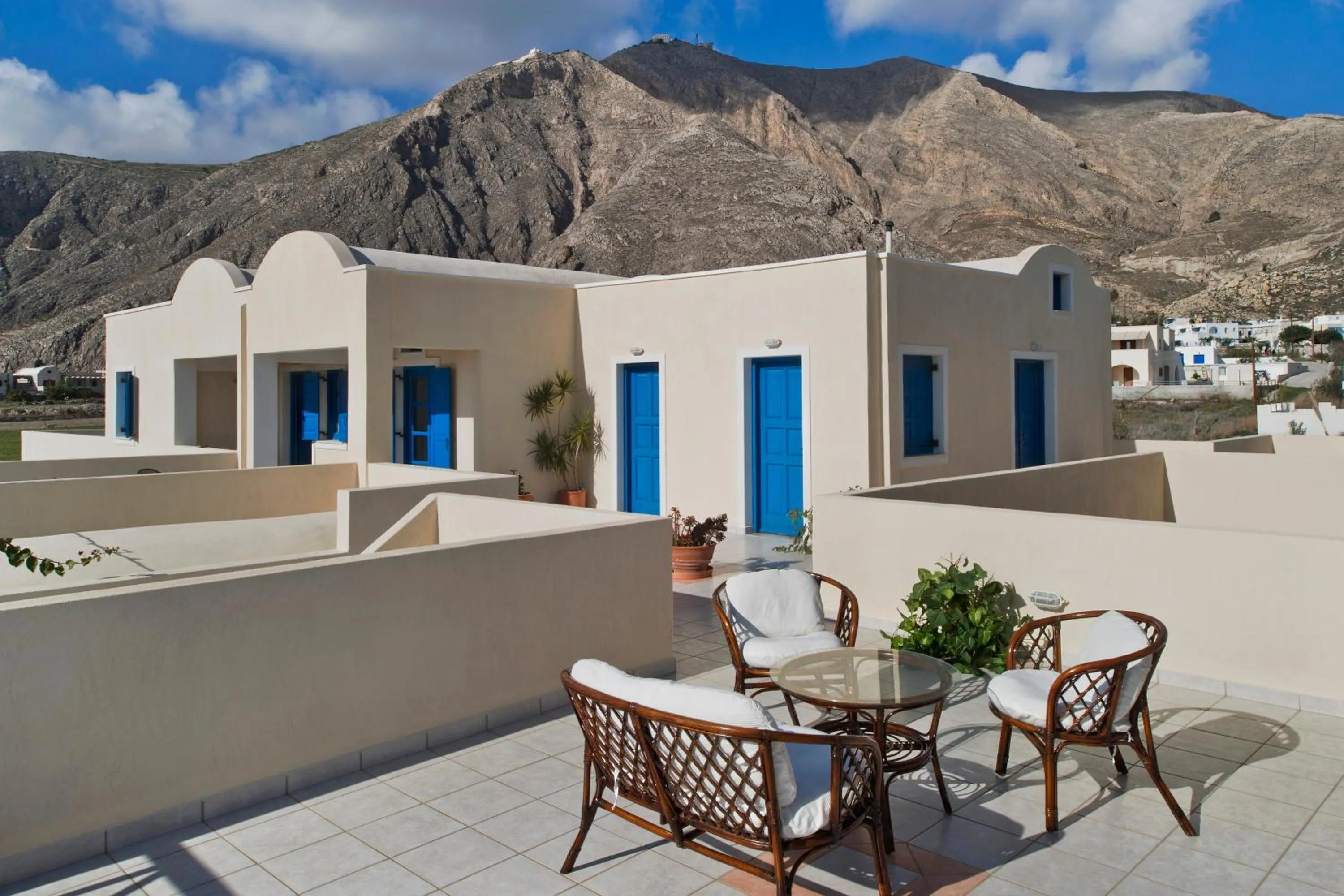 Facade/entrance in Irigeneia Hotel