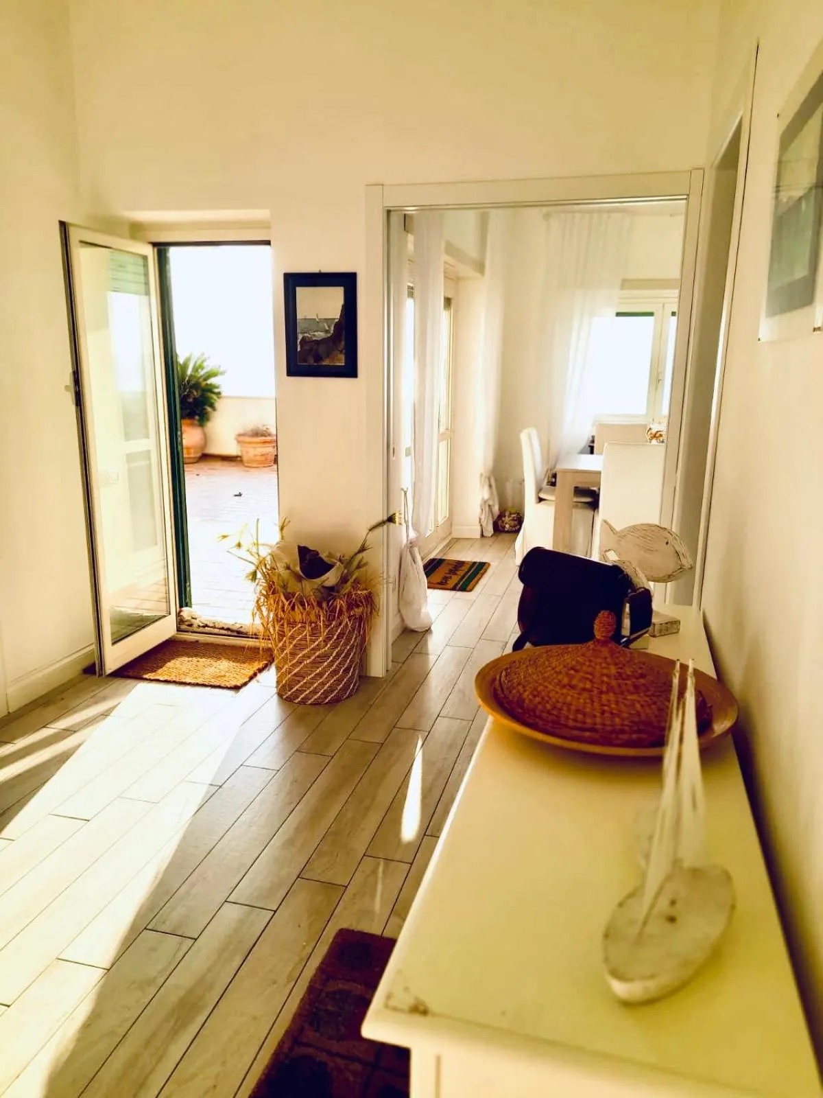 Living room in La terrazza di Nerone