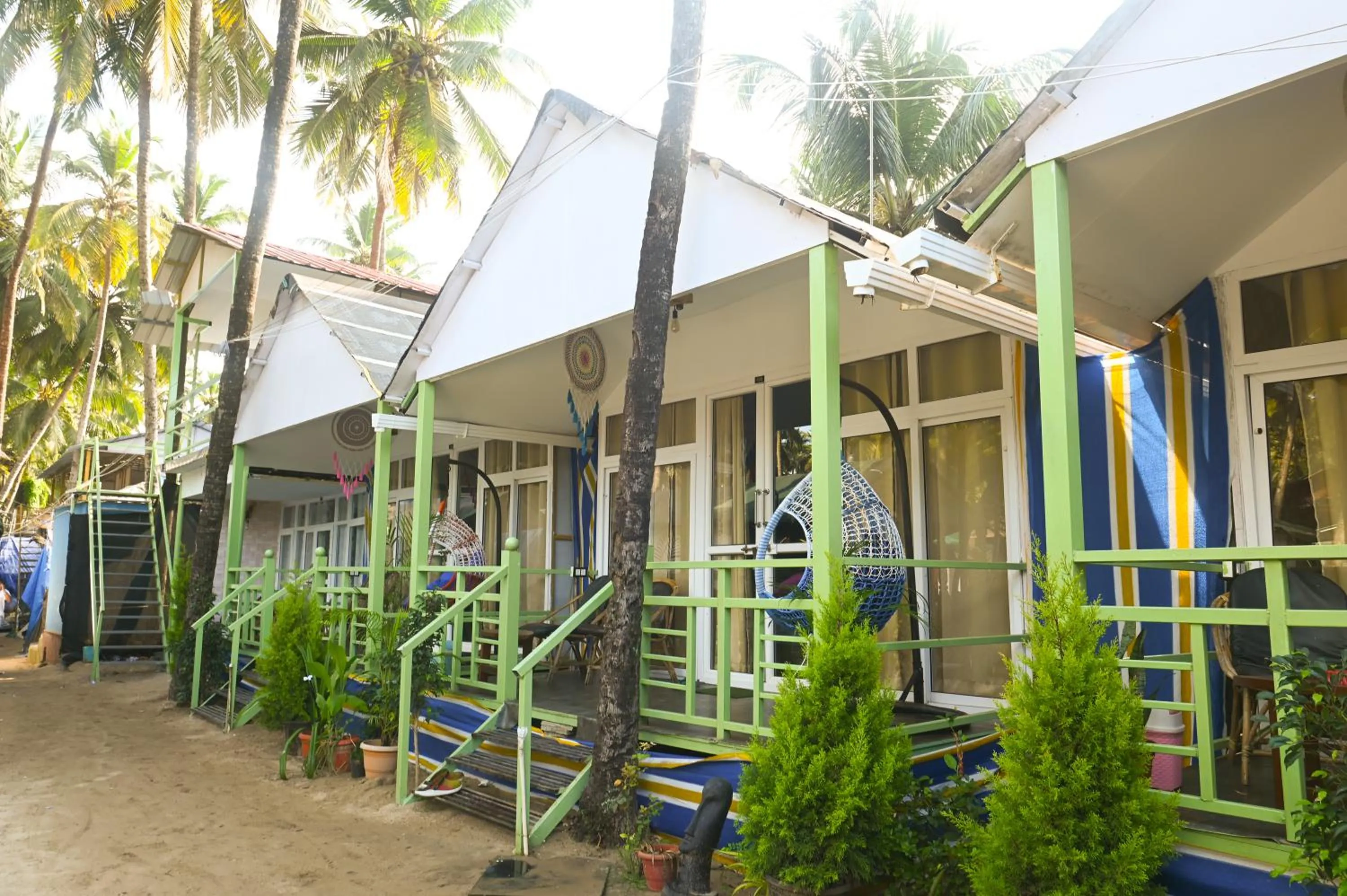 Garden in SUNBATH beach EXOTICA