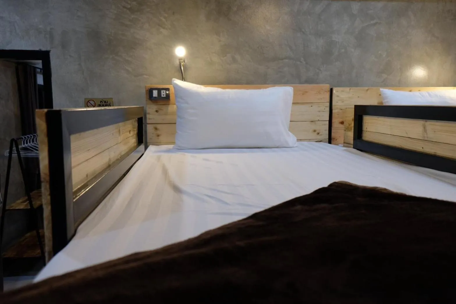 Bed in Yaowarate Sport Club and Resort ไร่เยาวเรศ