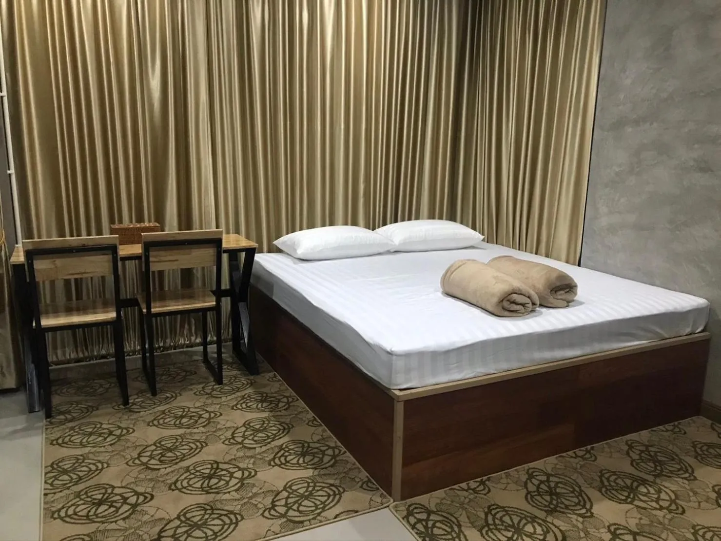 Bed in Yaowarate Sport Club and Resort ไร่เยาวเรศ