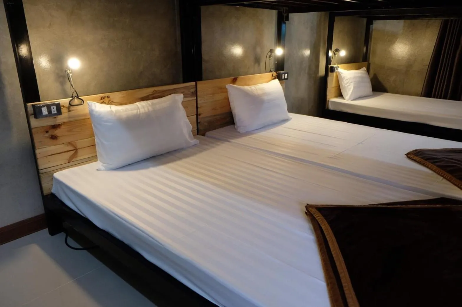 Bed in Yaowarate Sport Club and Resort ไร่เยาวเรศ