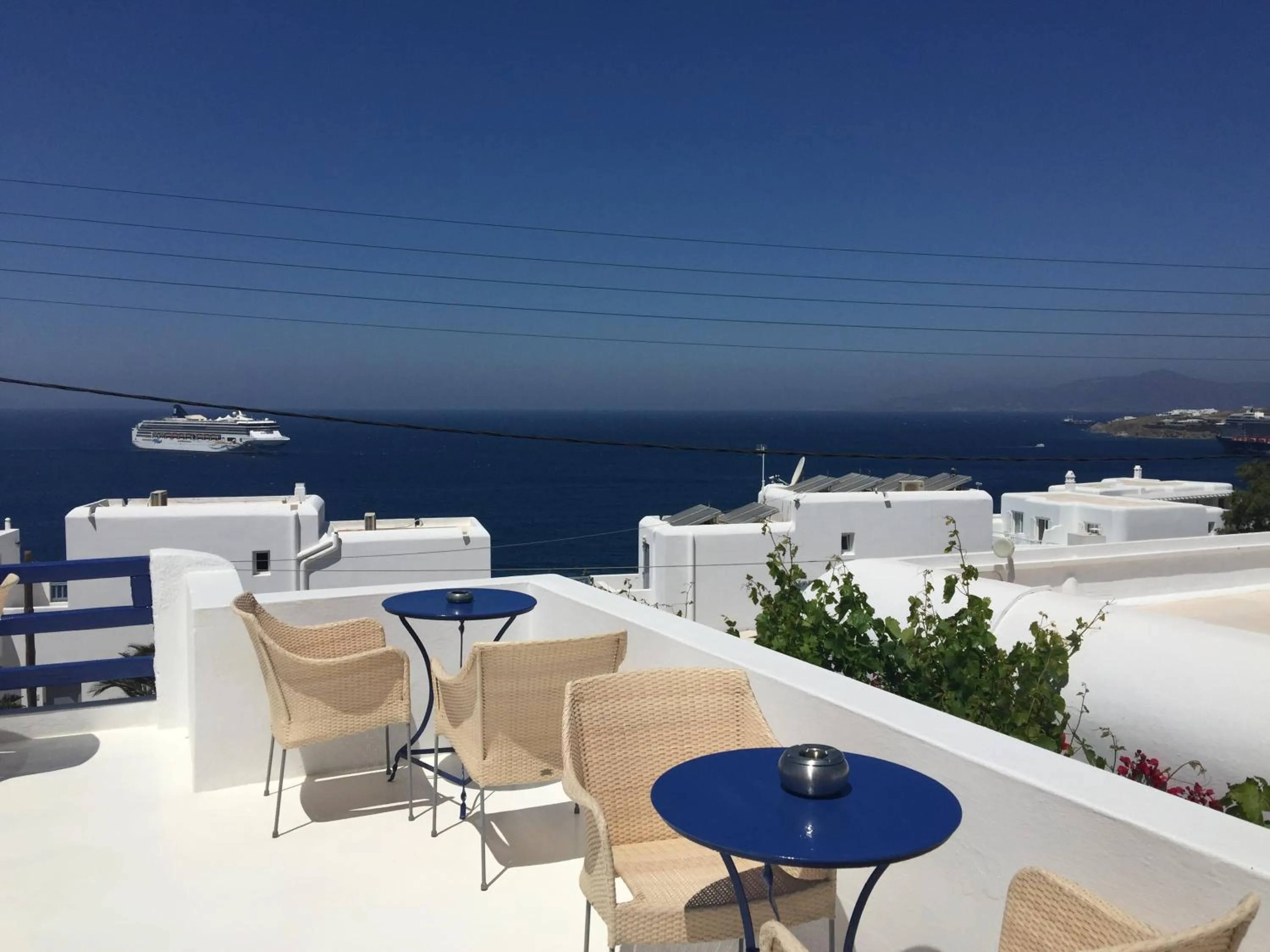 Sea view in Hotel Spanelis