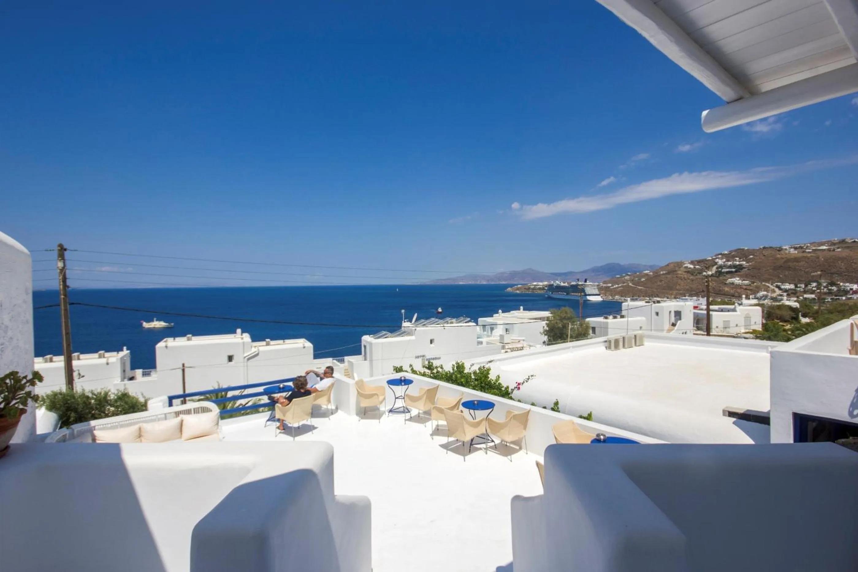 Balcony/Terrace in Hotel Spanelis