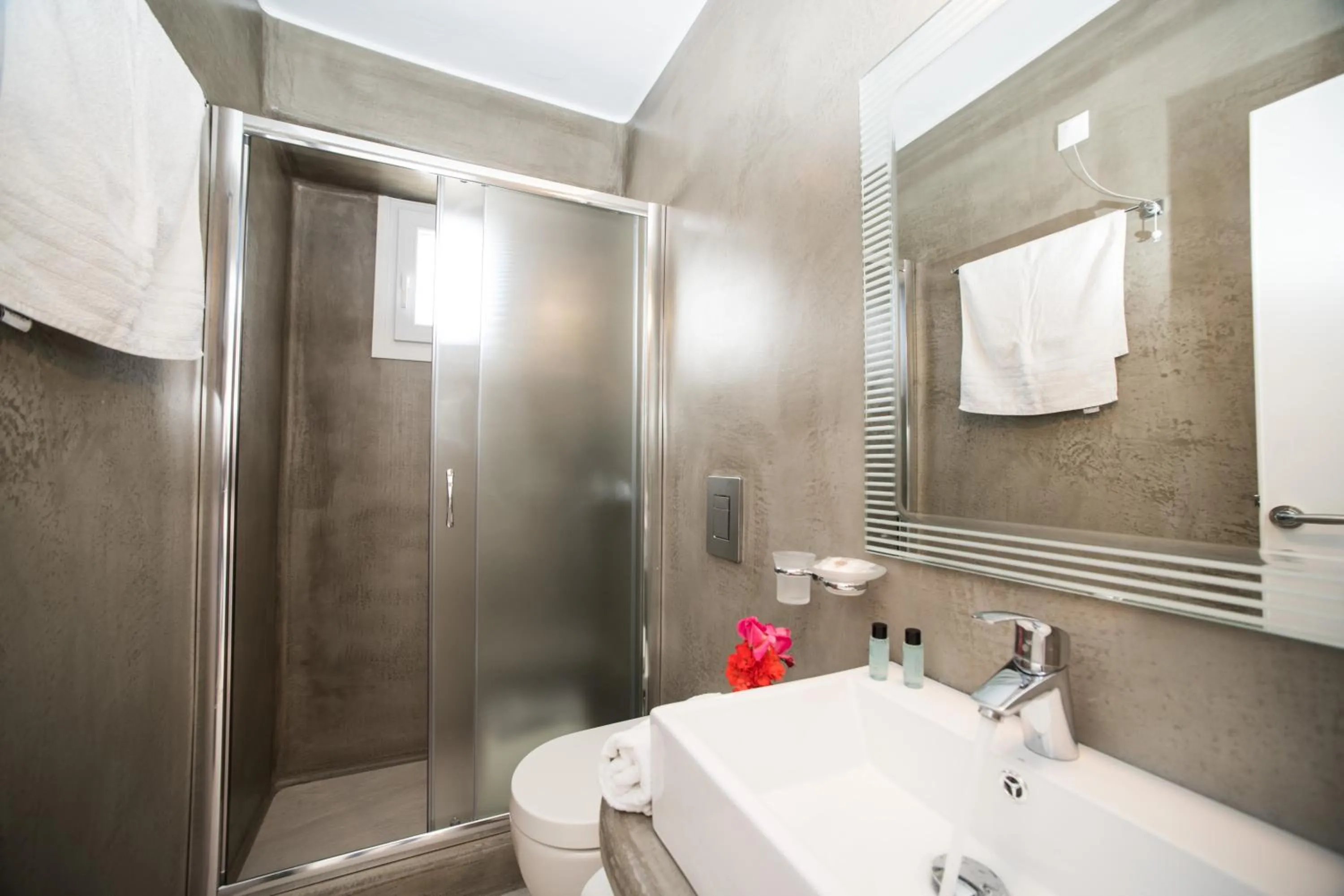 Bathroom in Hotel Spanelis