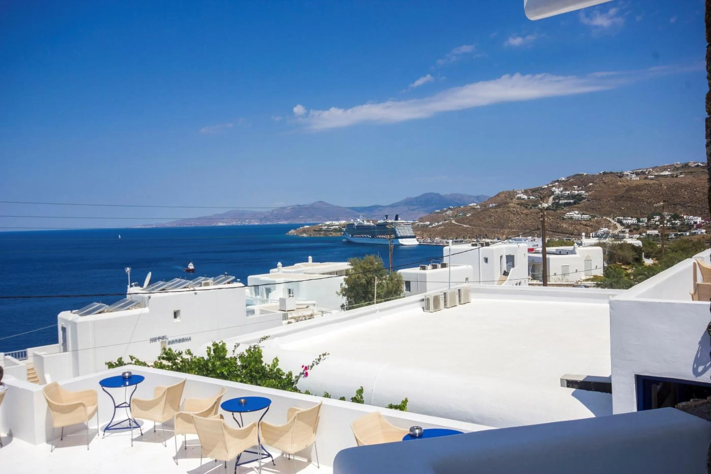 Balcony/Terrace in Hotel Spanelis
