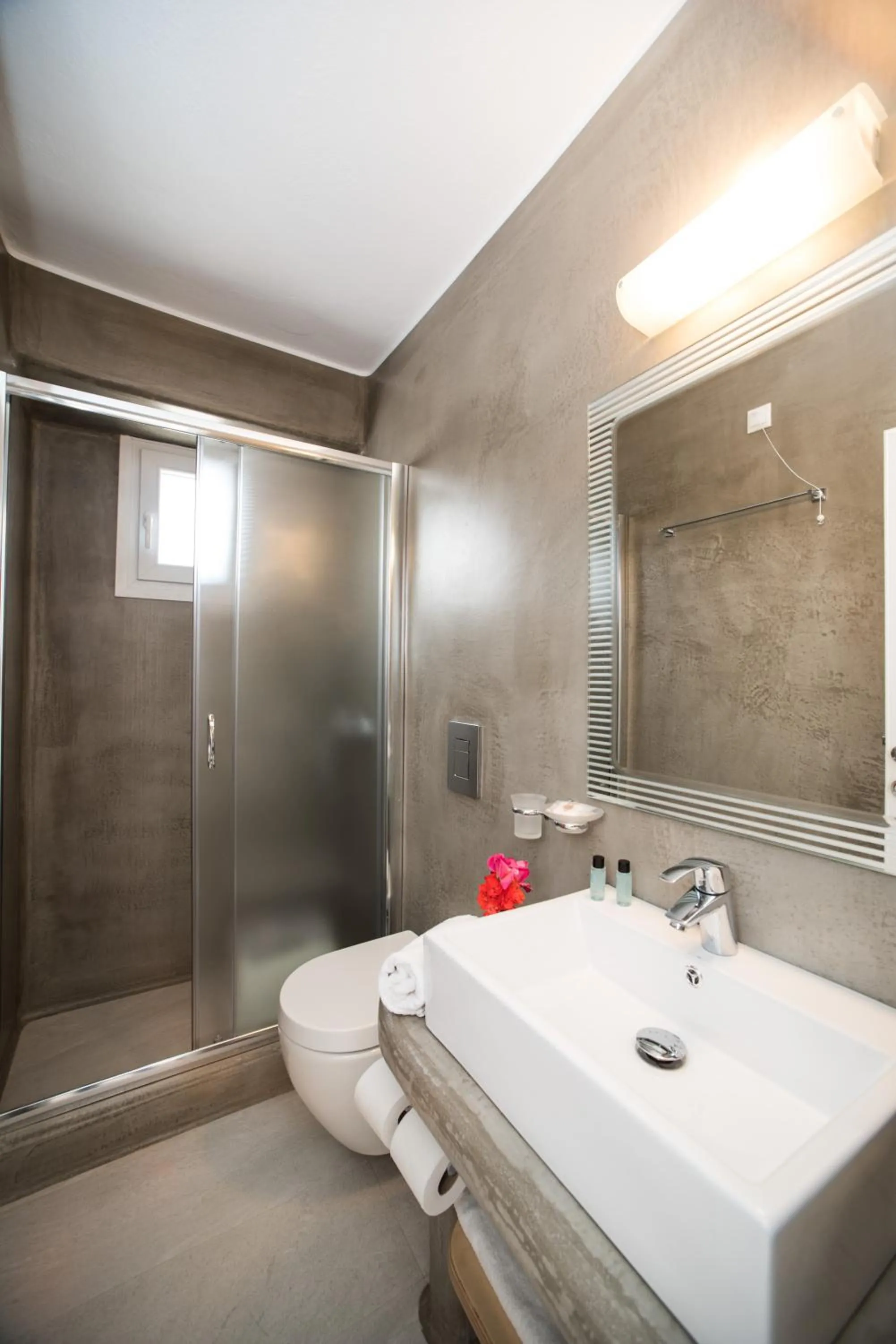 Bathroom in Hotel Spanelis