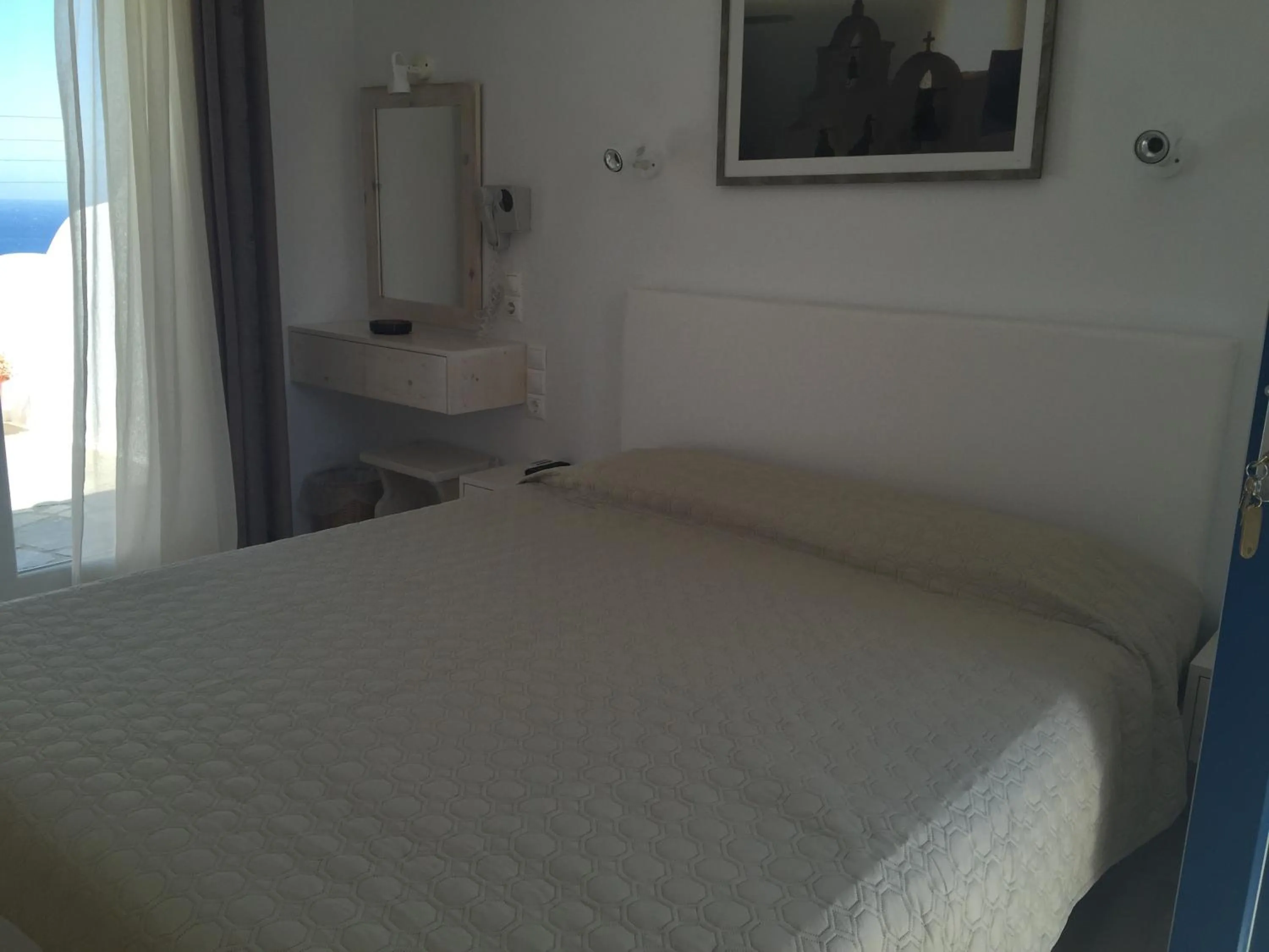 Bed in Hotel Spanelis