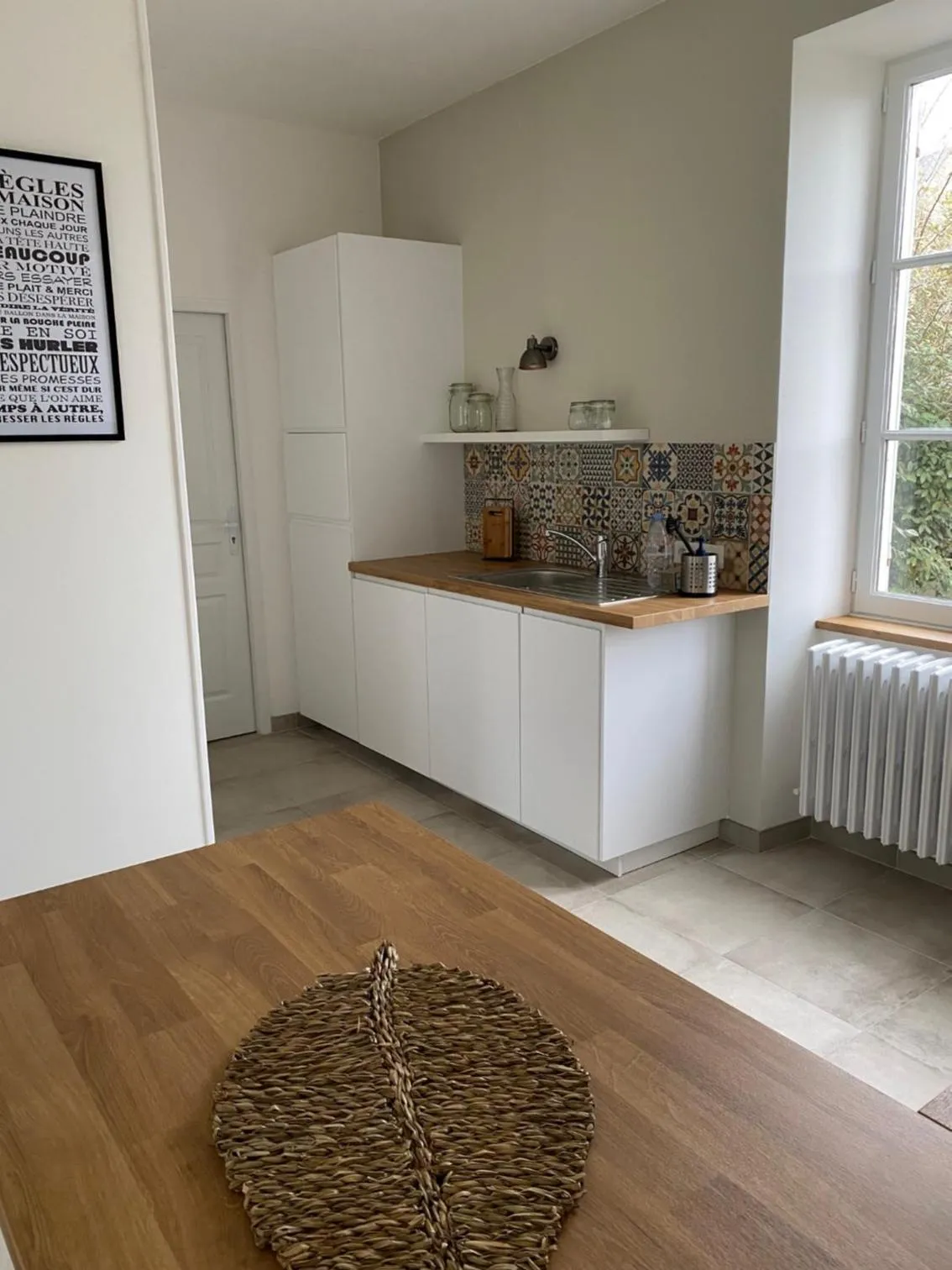 kitchen in Clos des Chardons - Le Jardin