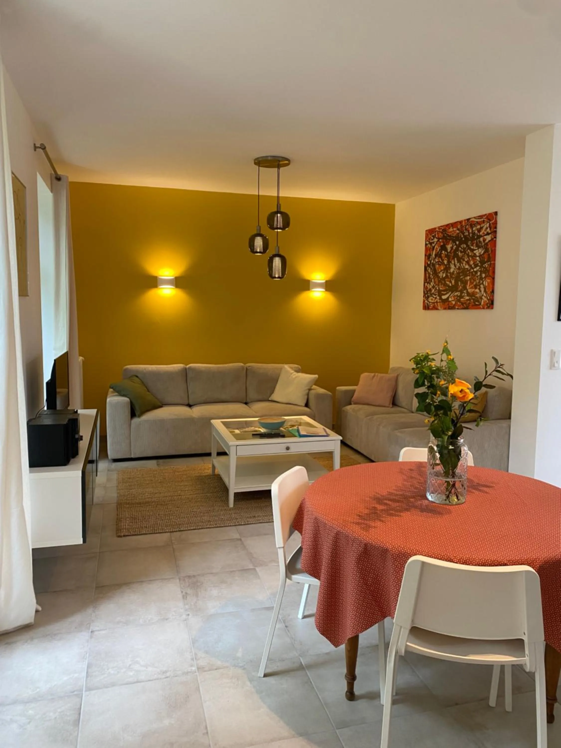 Living room in Clos des Chardons - Le Jardin
