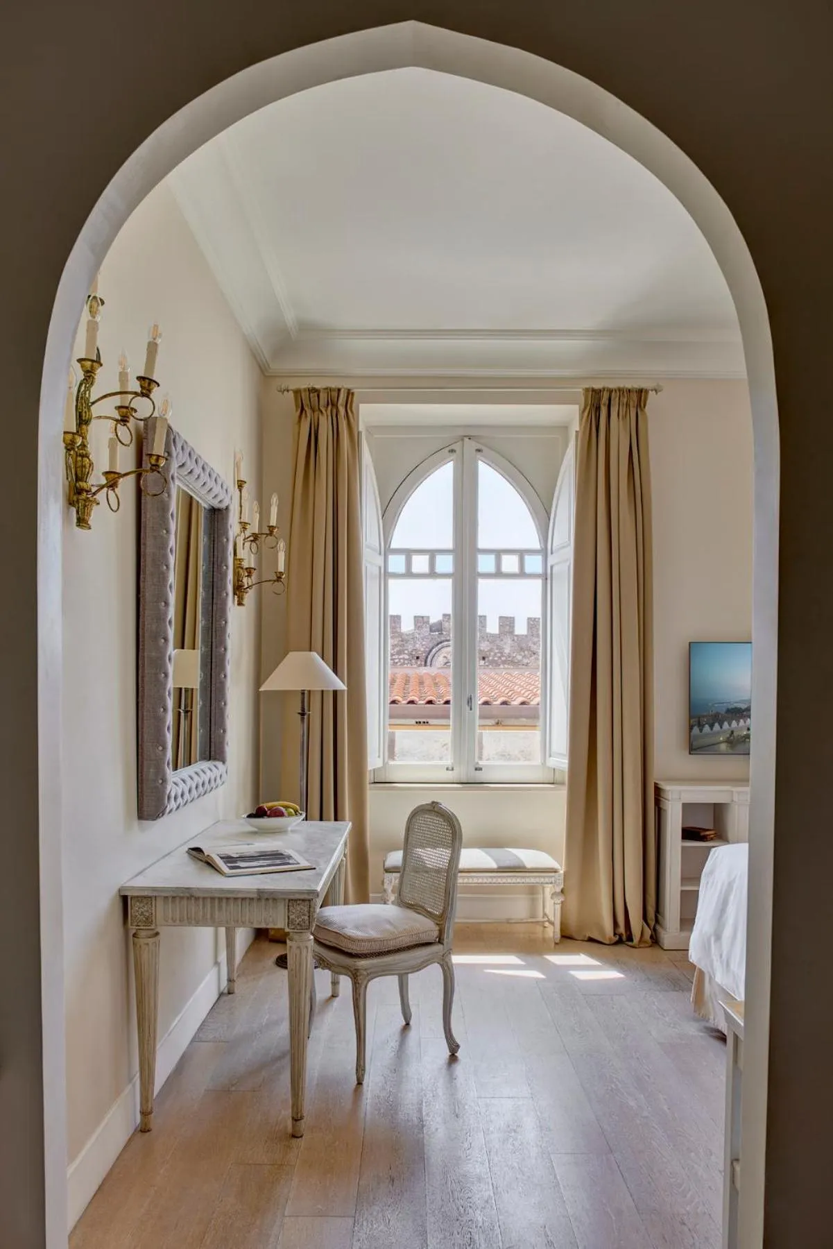 Living room in Palazzo Vecchio Taormina