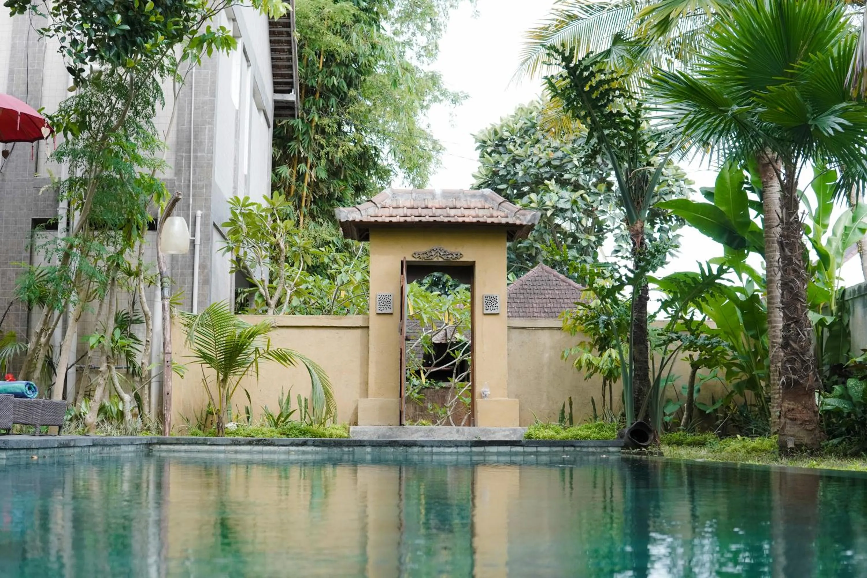 Facade/entrance in Sentana Villa Ubud