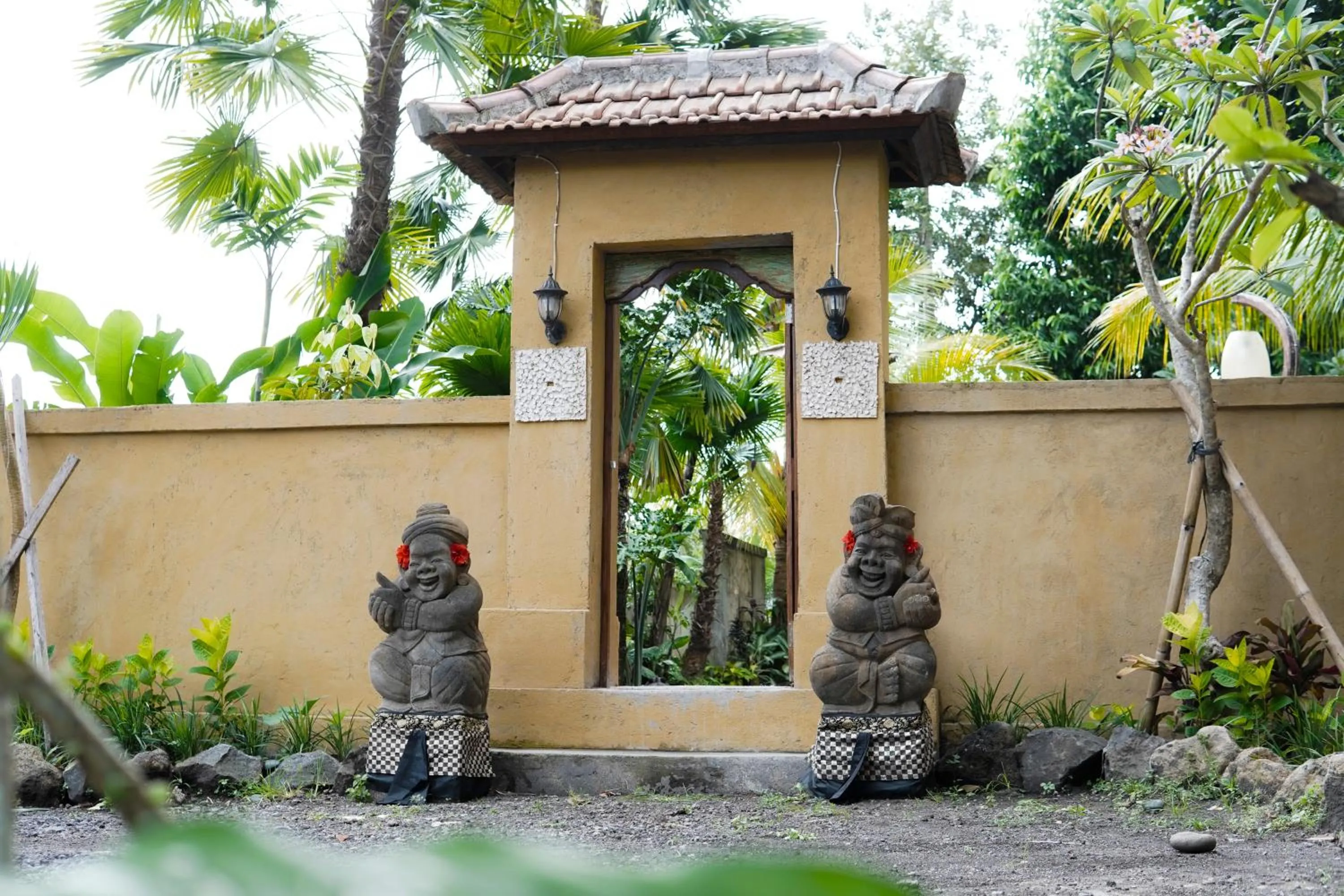 Facade/entrance in Sentana Villa Ubud