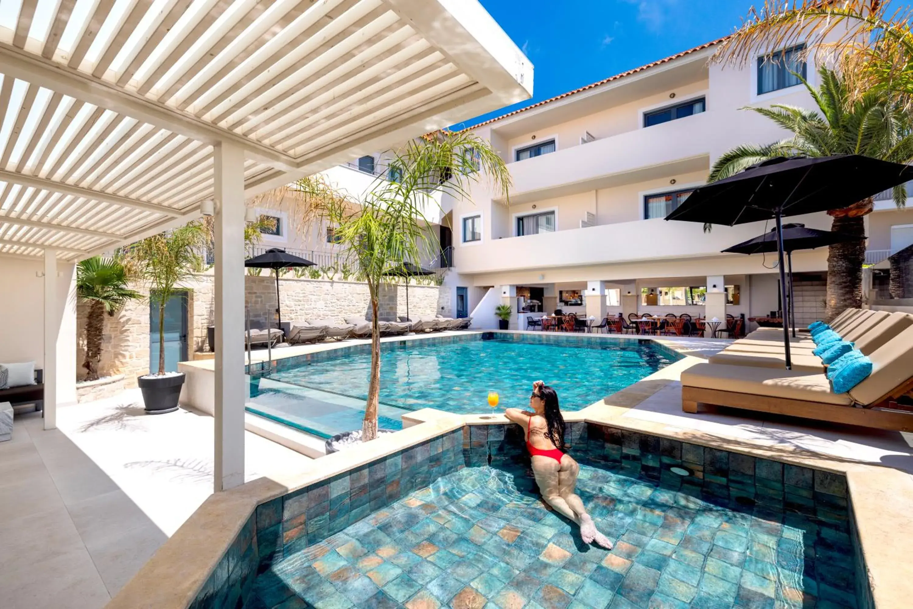 Swimming pool in La Stella Suites Swimming pool in La Stella Suites