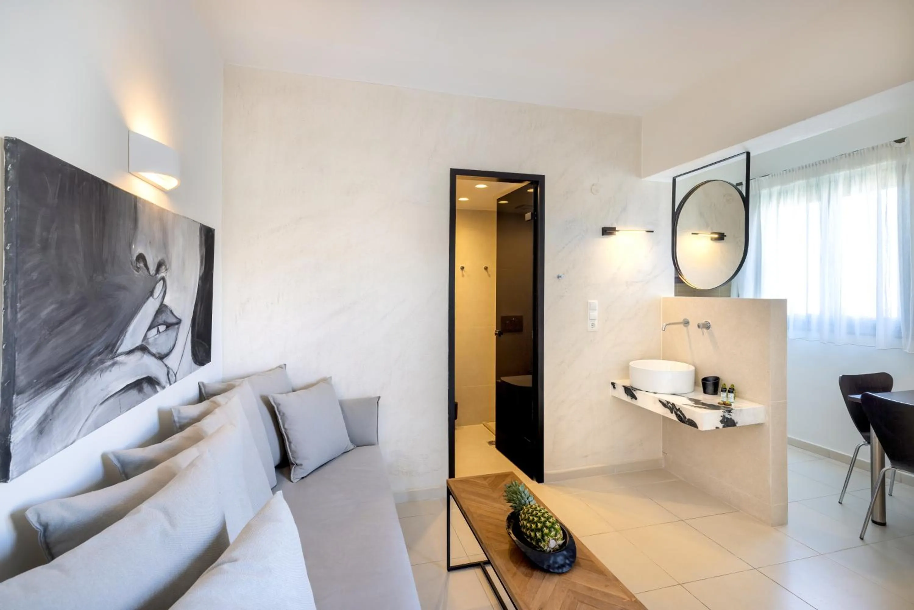 Bathroom in La Stella Suites