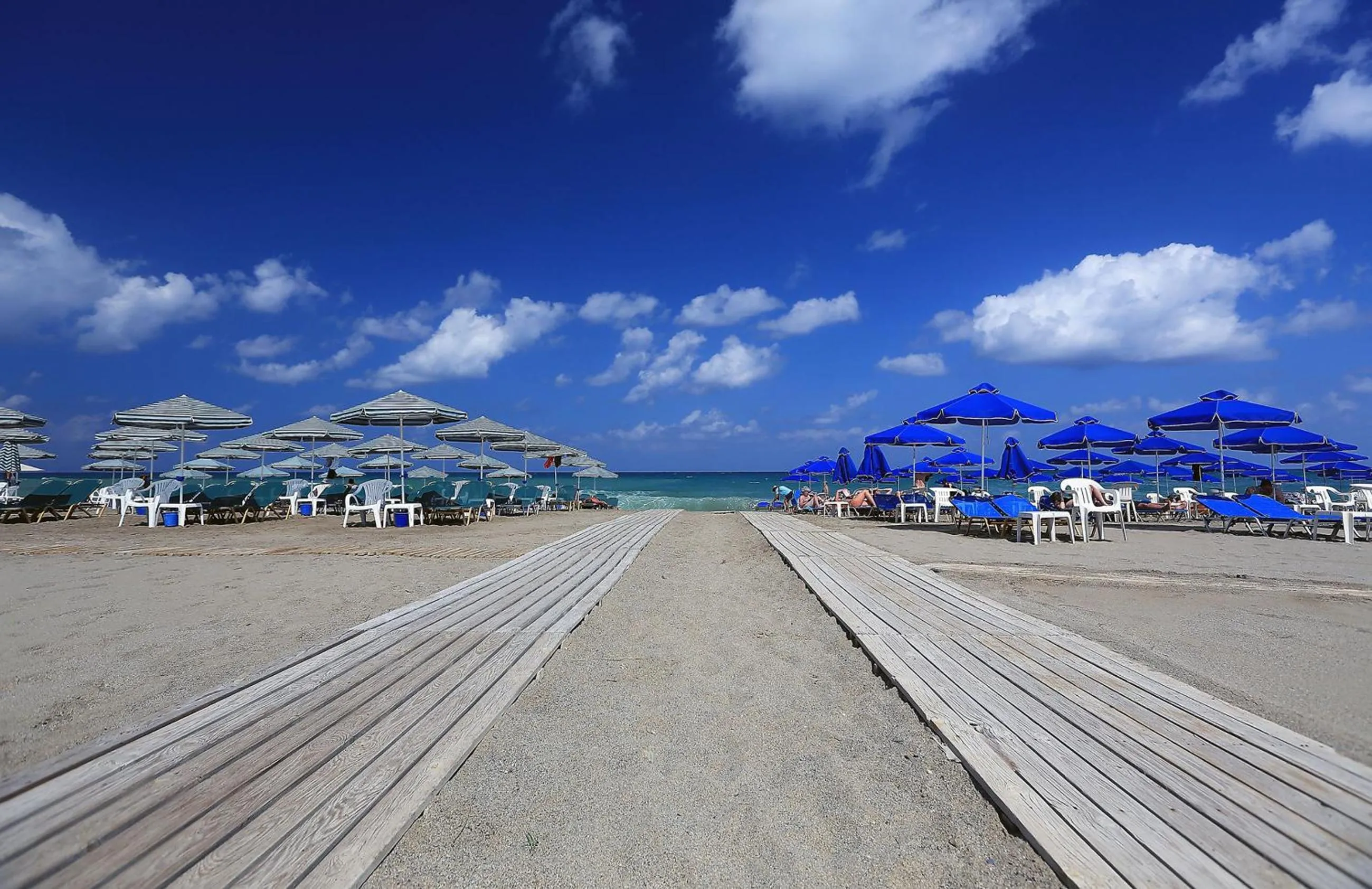 Beach in La Stella Suites
