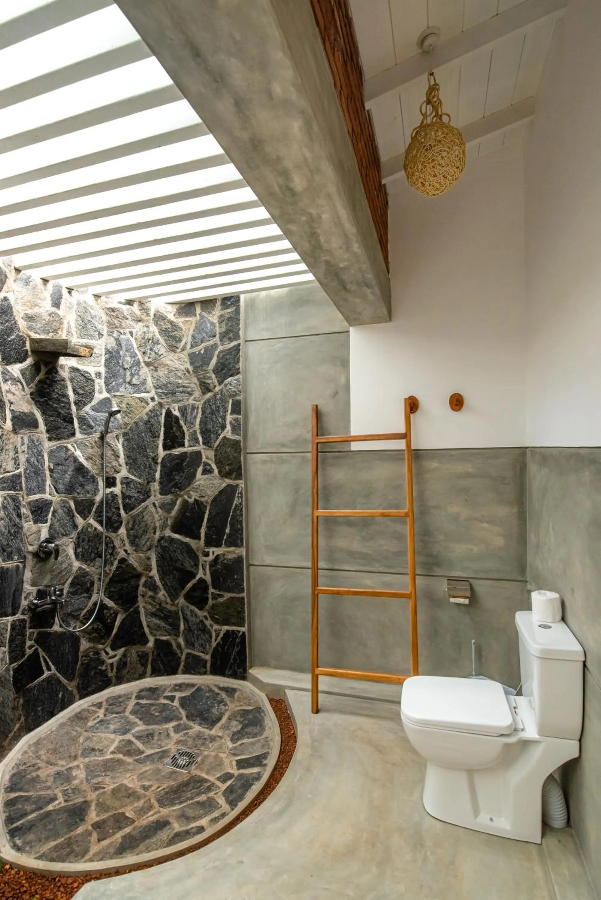 Toilet in Tree of Life Resort