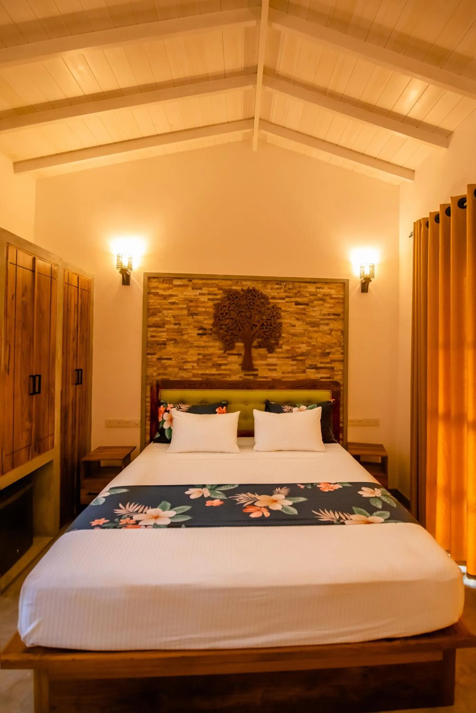 Bed in Tree of Life Resort