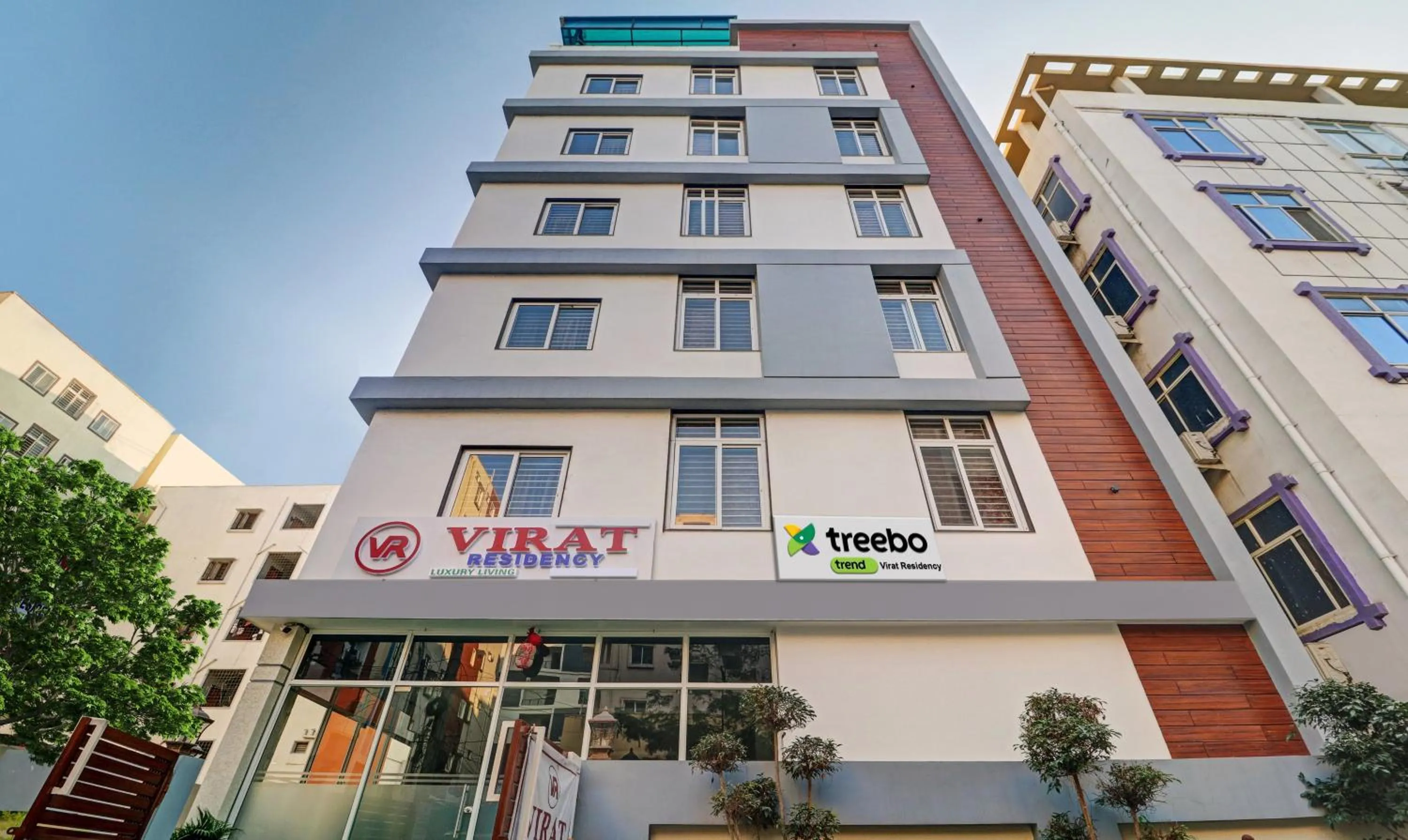 Property building in Treebo Virat Residency, US Consulate