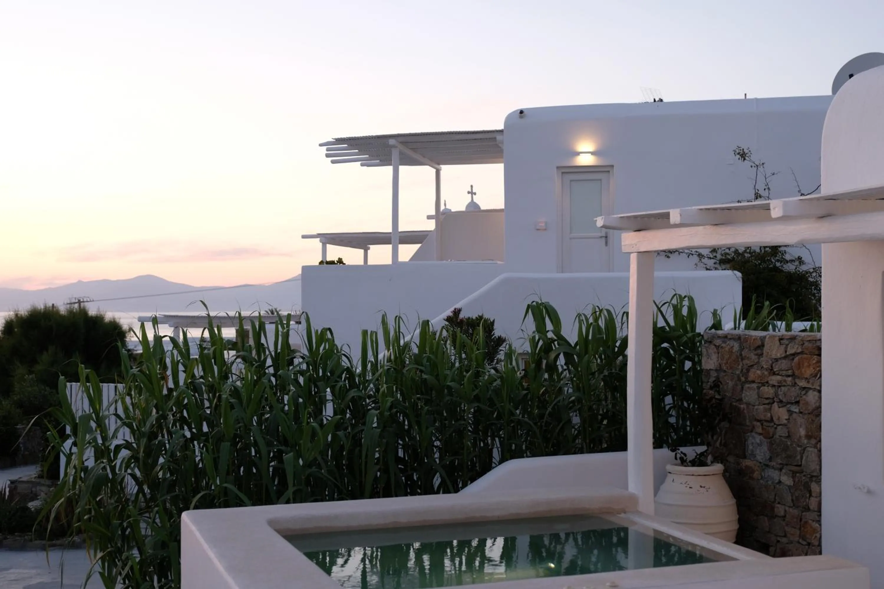 Balcony/Terrace in Ostraco Suites