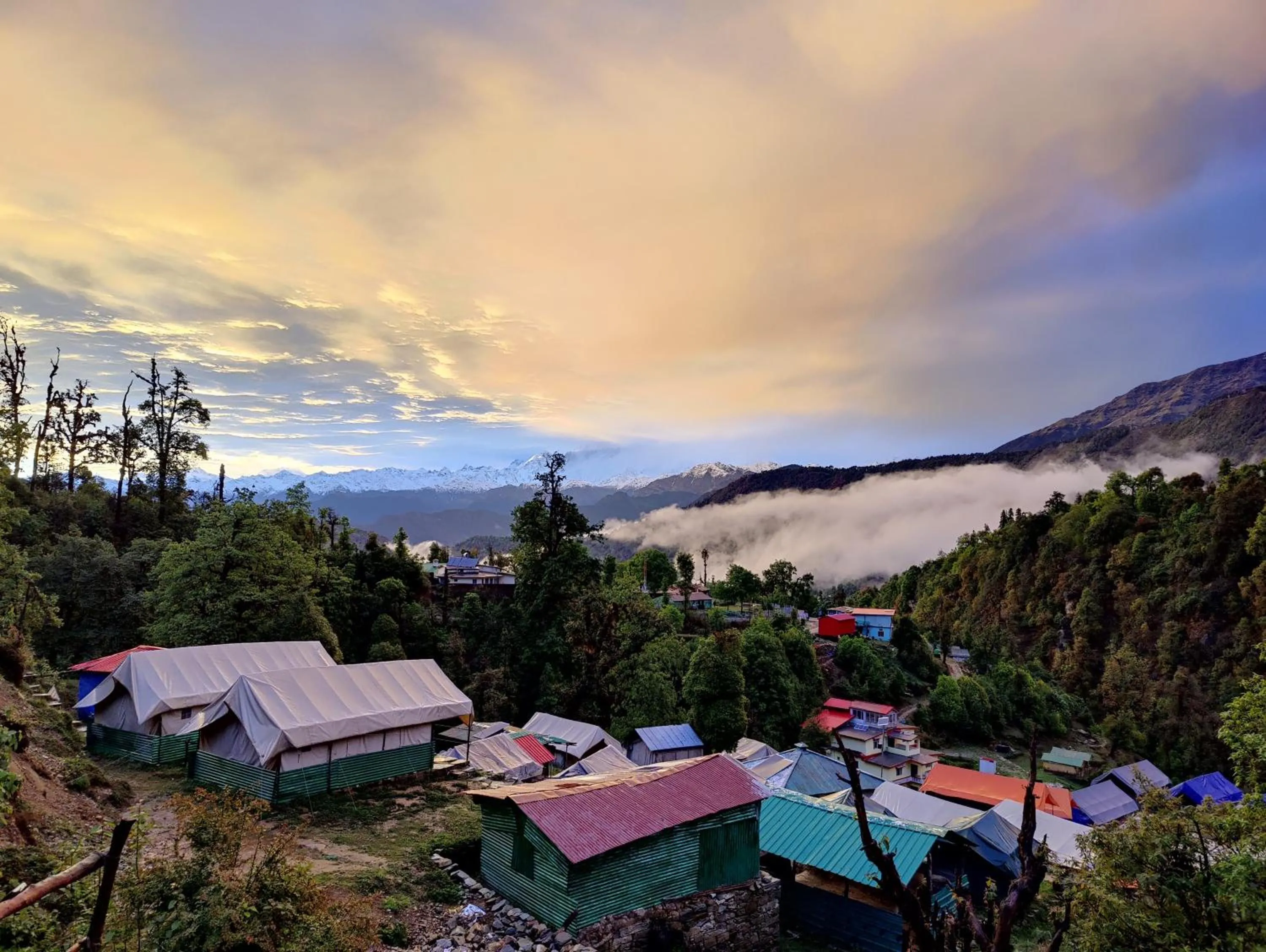 Natural landscape in The Bunker House
