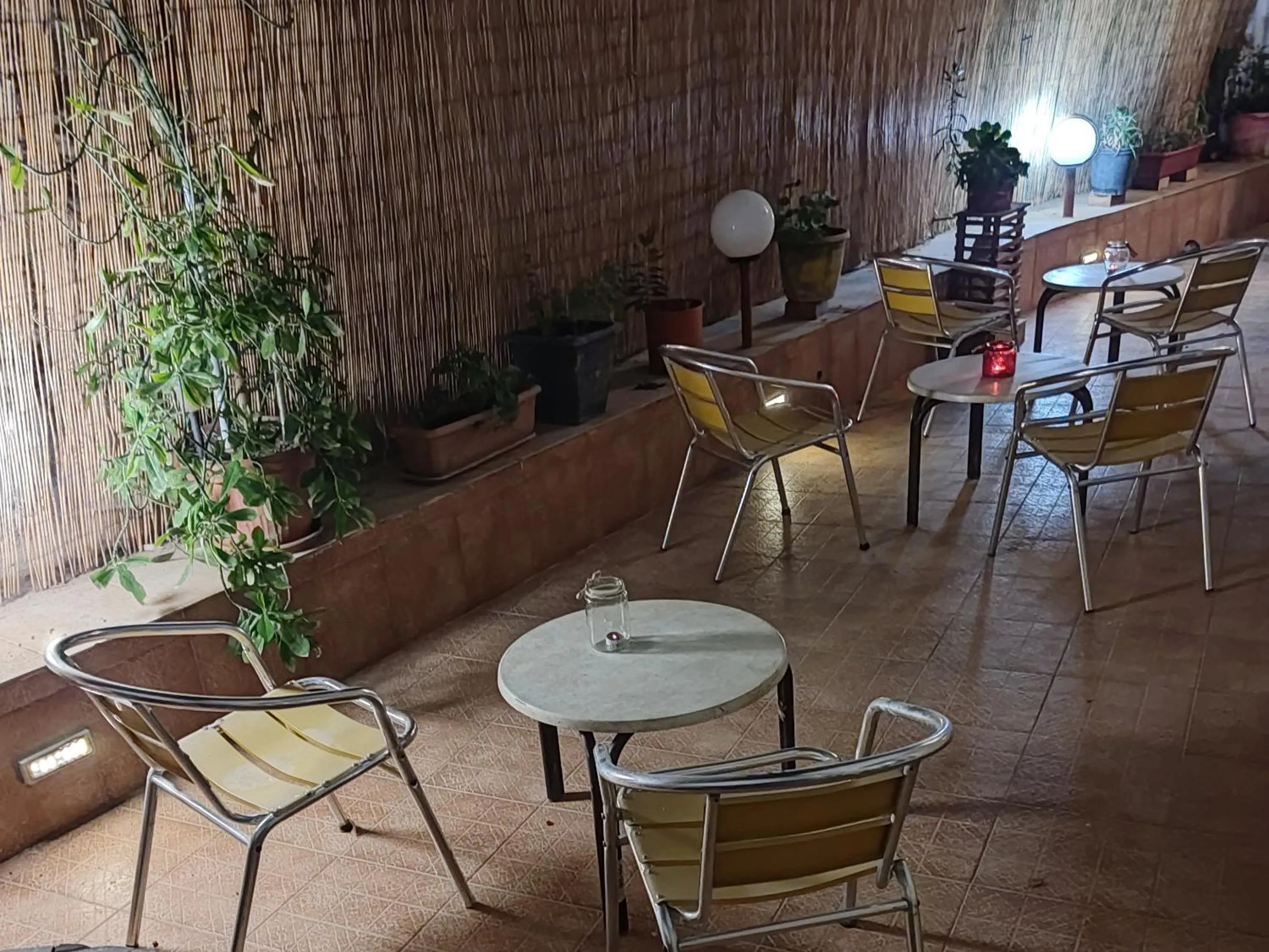 Seating area in Kissandros Hotel