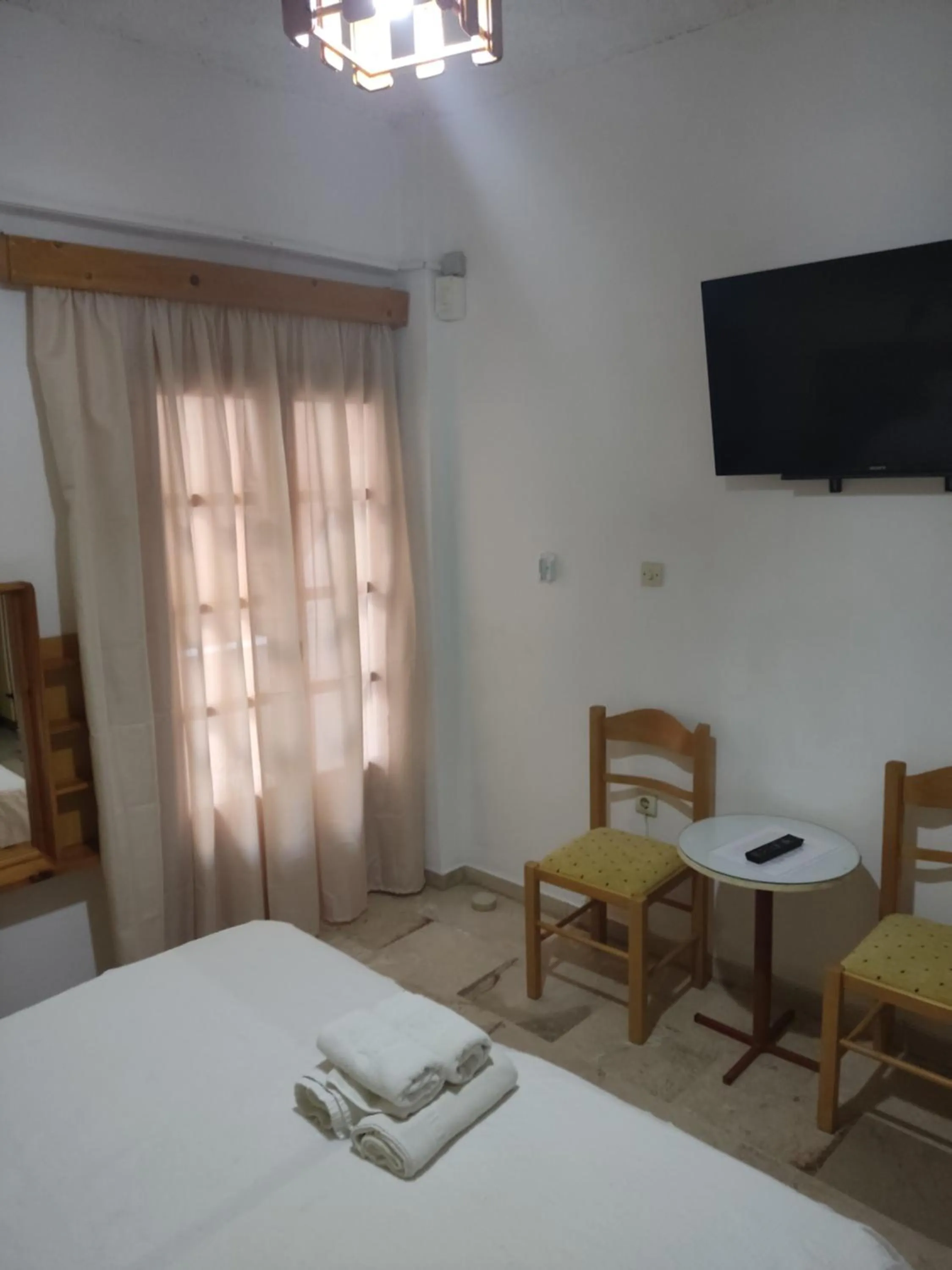 Bed in Kissandros Hotel