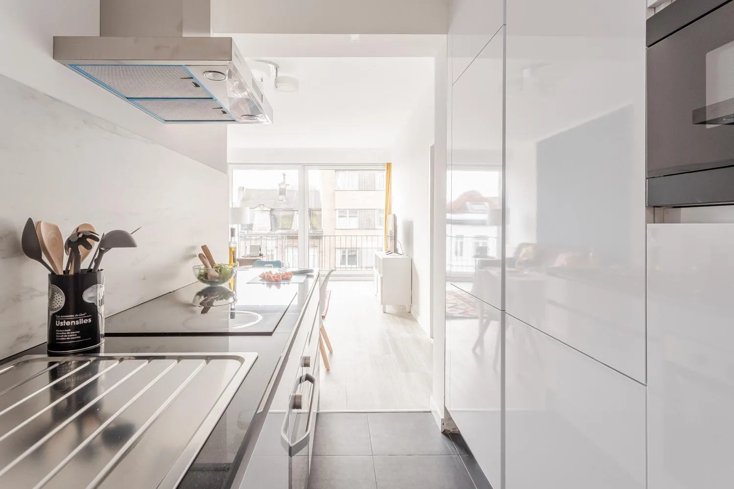 Kitchen or kitchenette in Center of Antwerp, Fully Equipped, Train Station