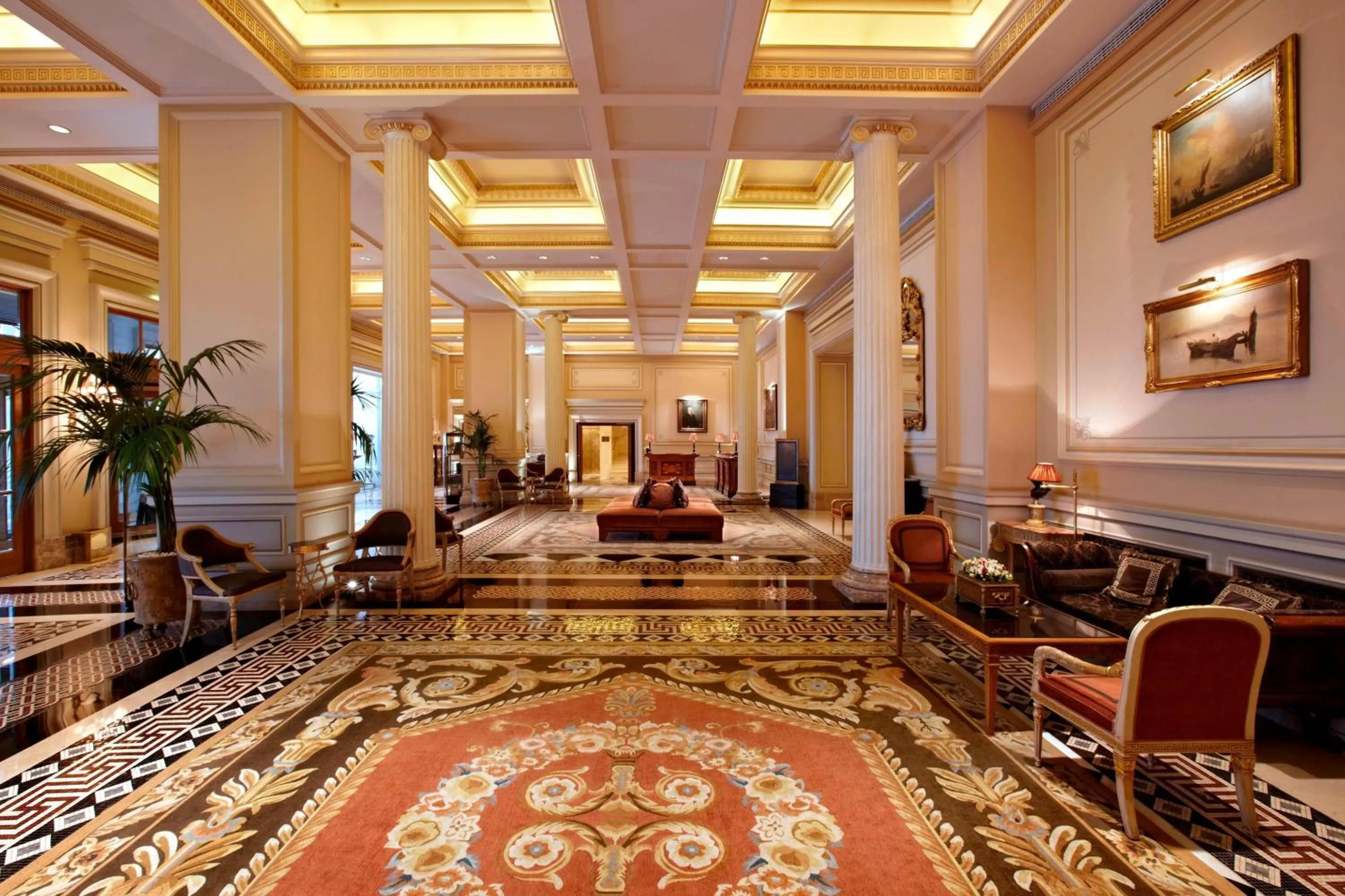 Lobby or reception in Hotel Grande Bretagne, a Luxury Collection Hotel, Athens