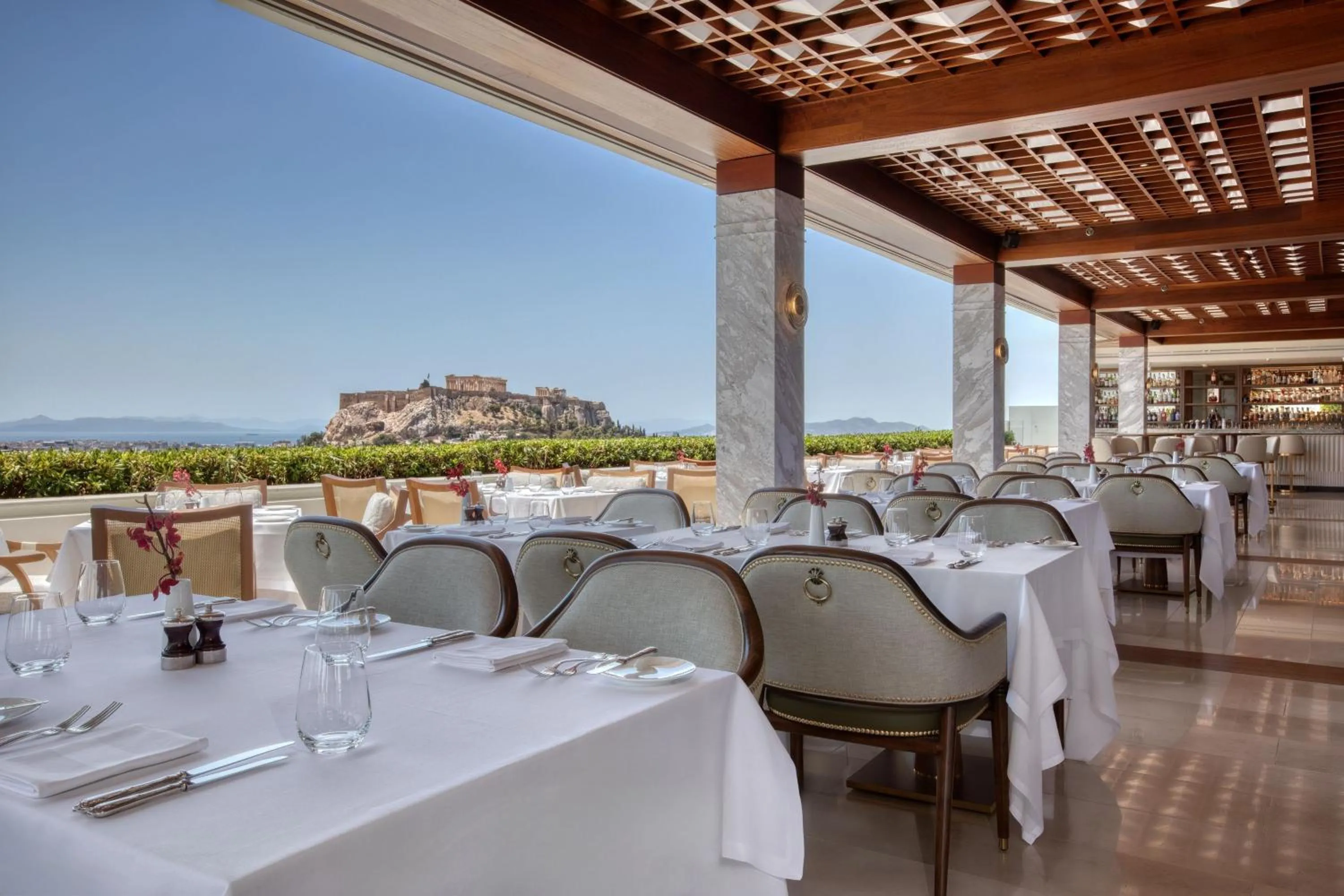 Lounge or bar in Hotel Grande Bretagne, a Luxury Collection Hotel, Athens