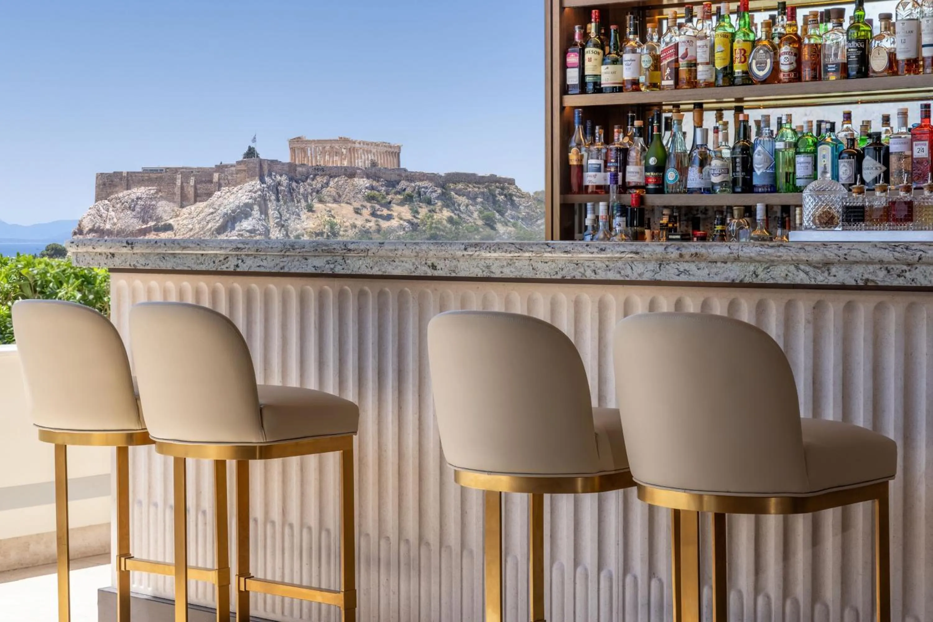 Lounge or bar in Hotel Grande Bretagne, a Luxury Collection Hotel, Athens