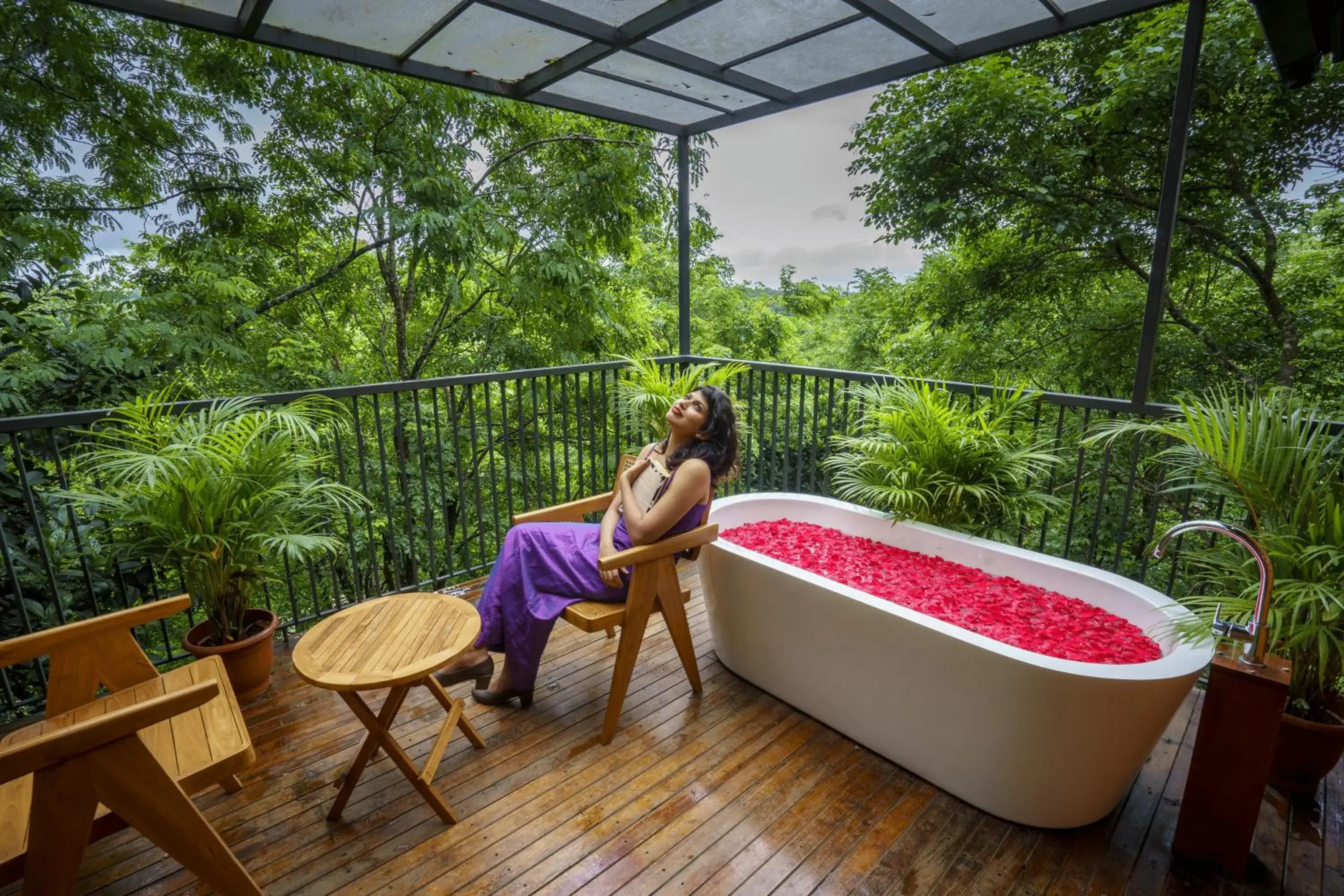 Facade/entrance in Crystal Kuruva Nature Resort & Spa Facade/entrance in Crystal Kuruva Nature Resort & Spa