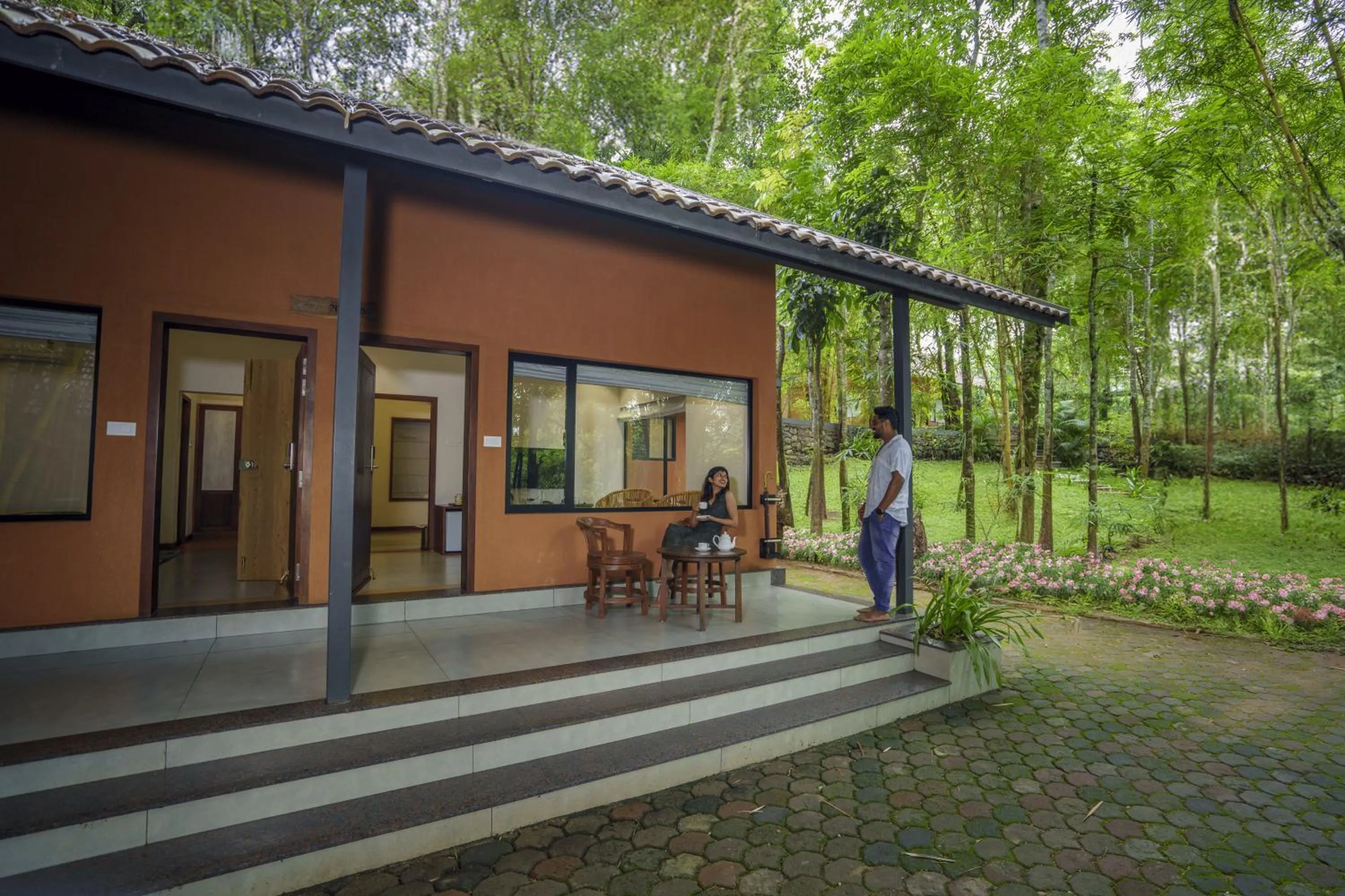 Facade/entrance in Crystal Kuruva Nature Resort & Spa