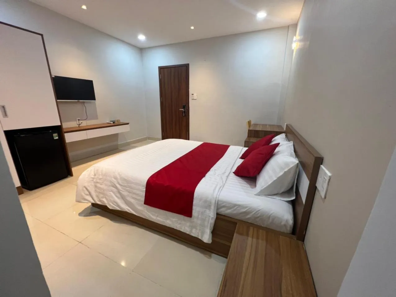 Bed in Hạnh Trang Hotel