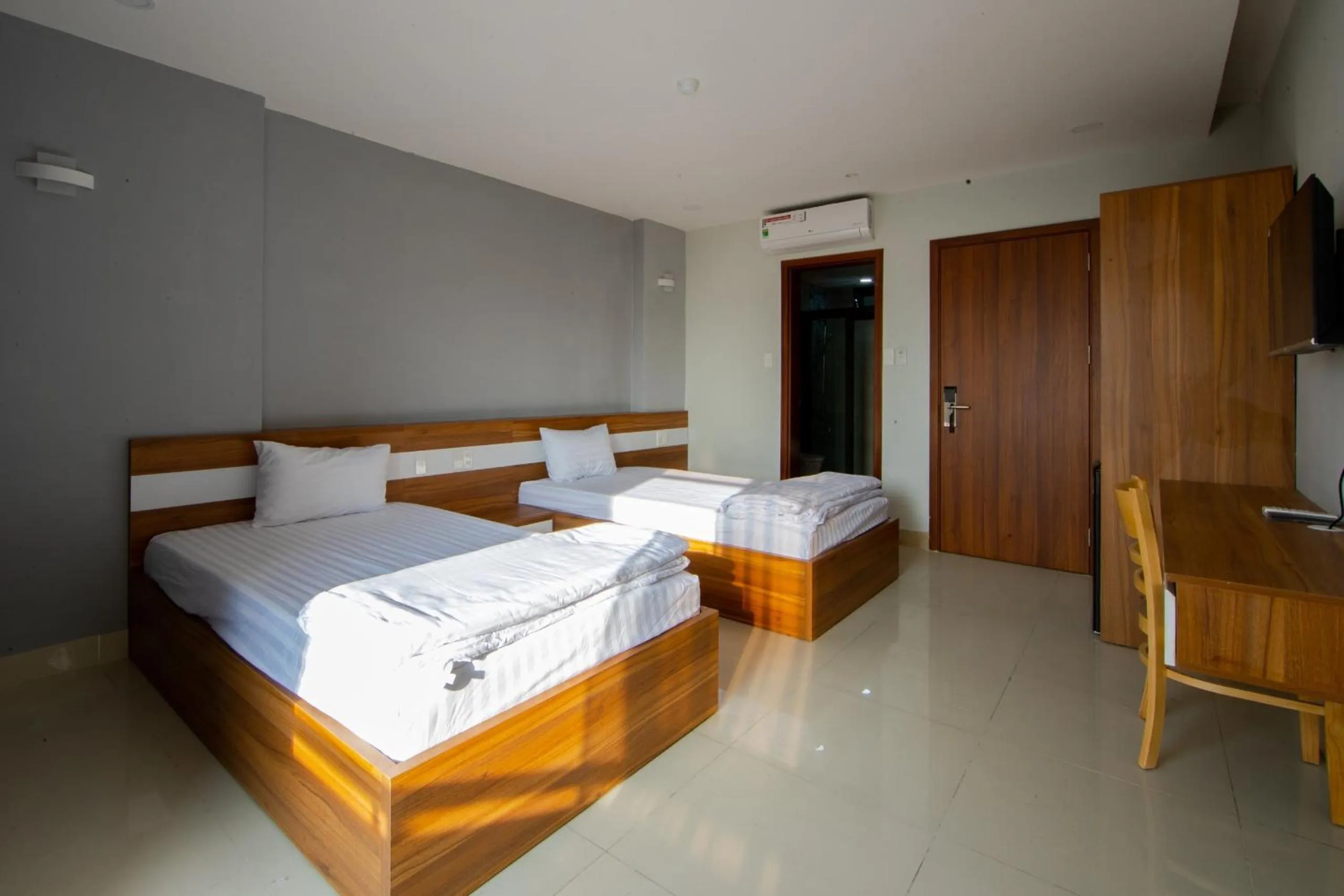 Bed in Hạnh Trang Hotel