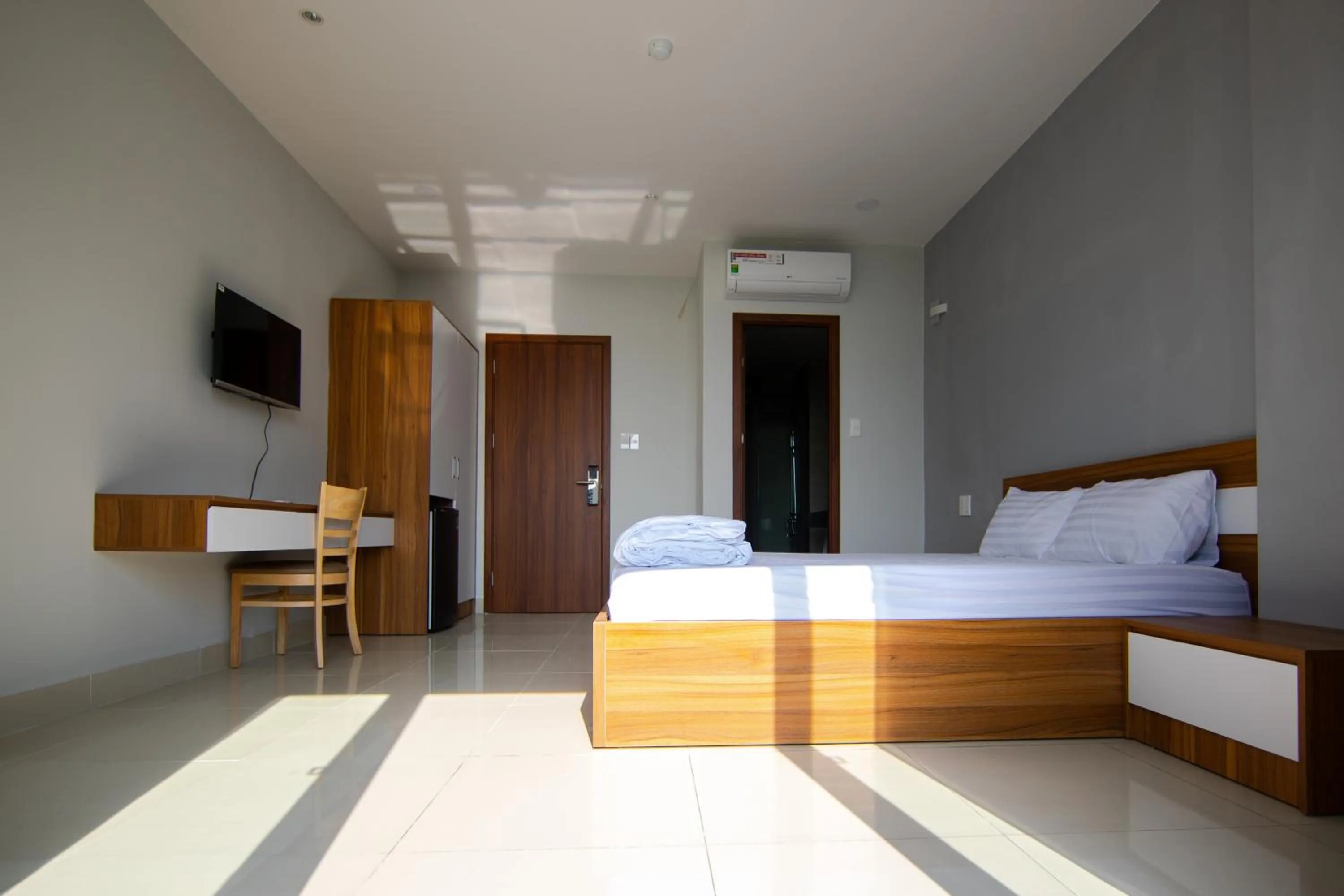 Bed in Hạnh Trang Hotel