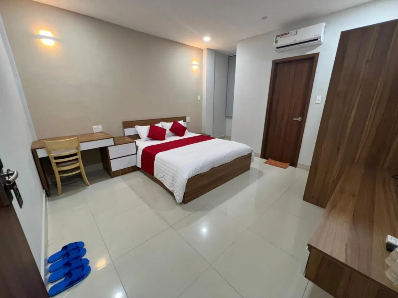 Bed in Hạnh Trang Hotel