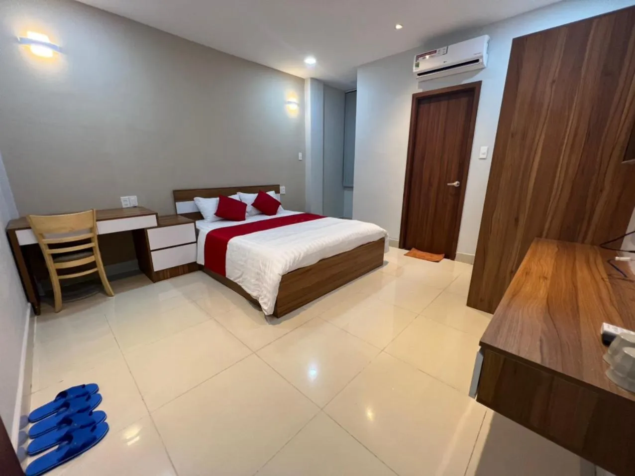 Bed in Hạnh Trang Hotel