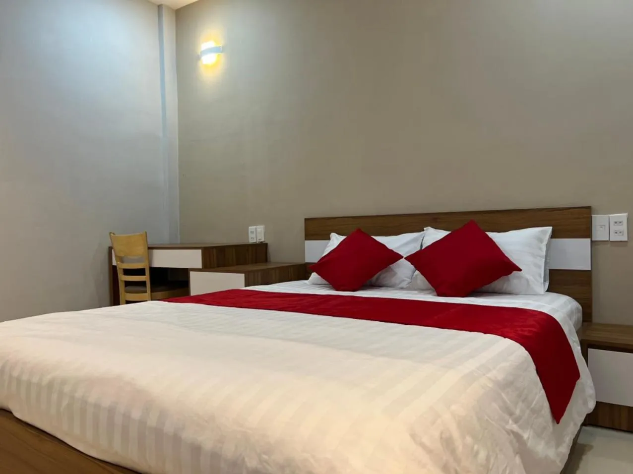 Bed in Hạnh Trang Hotel