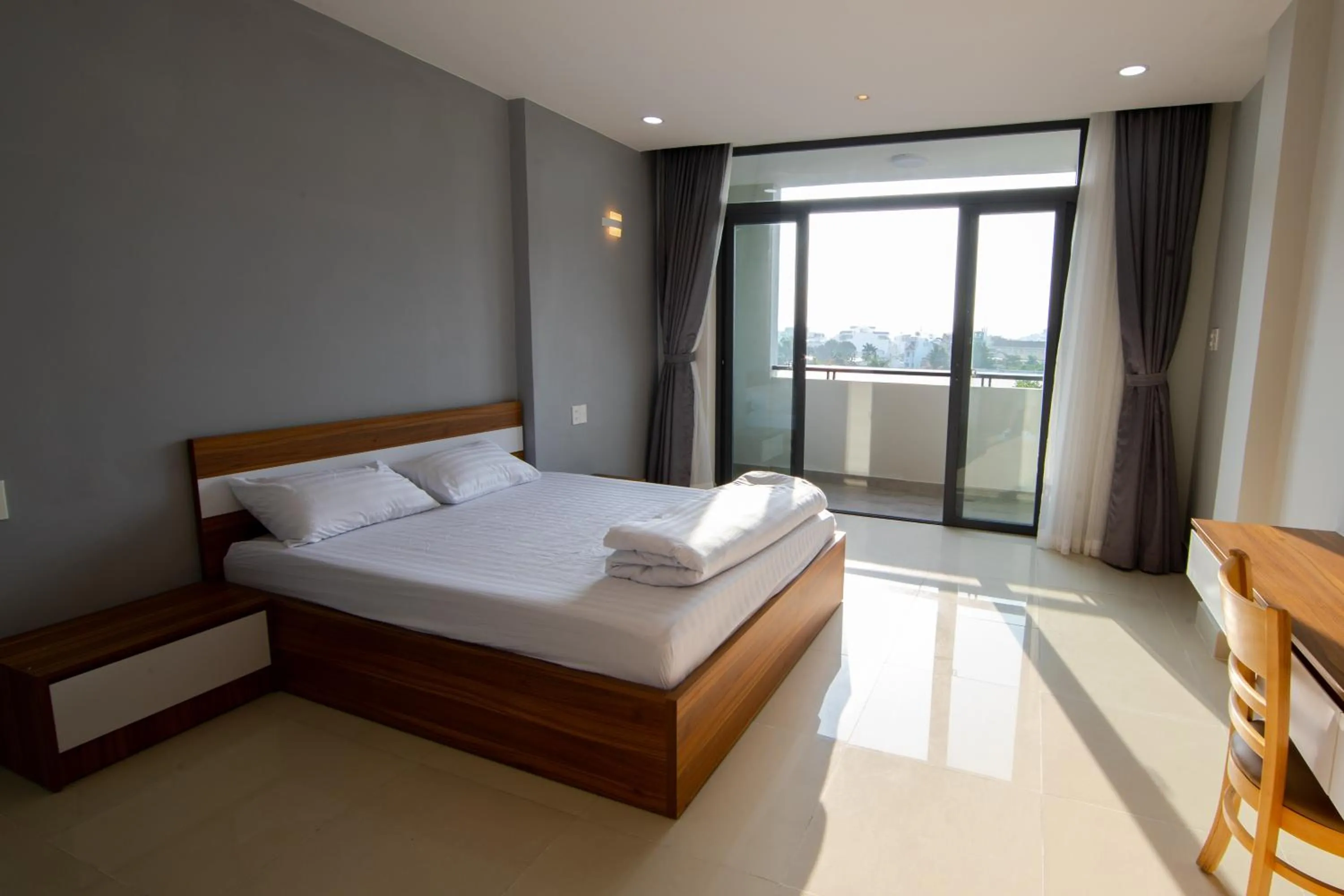 Bed in Hạnh Trang Hotel
