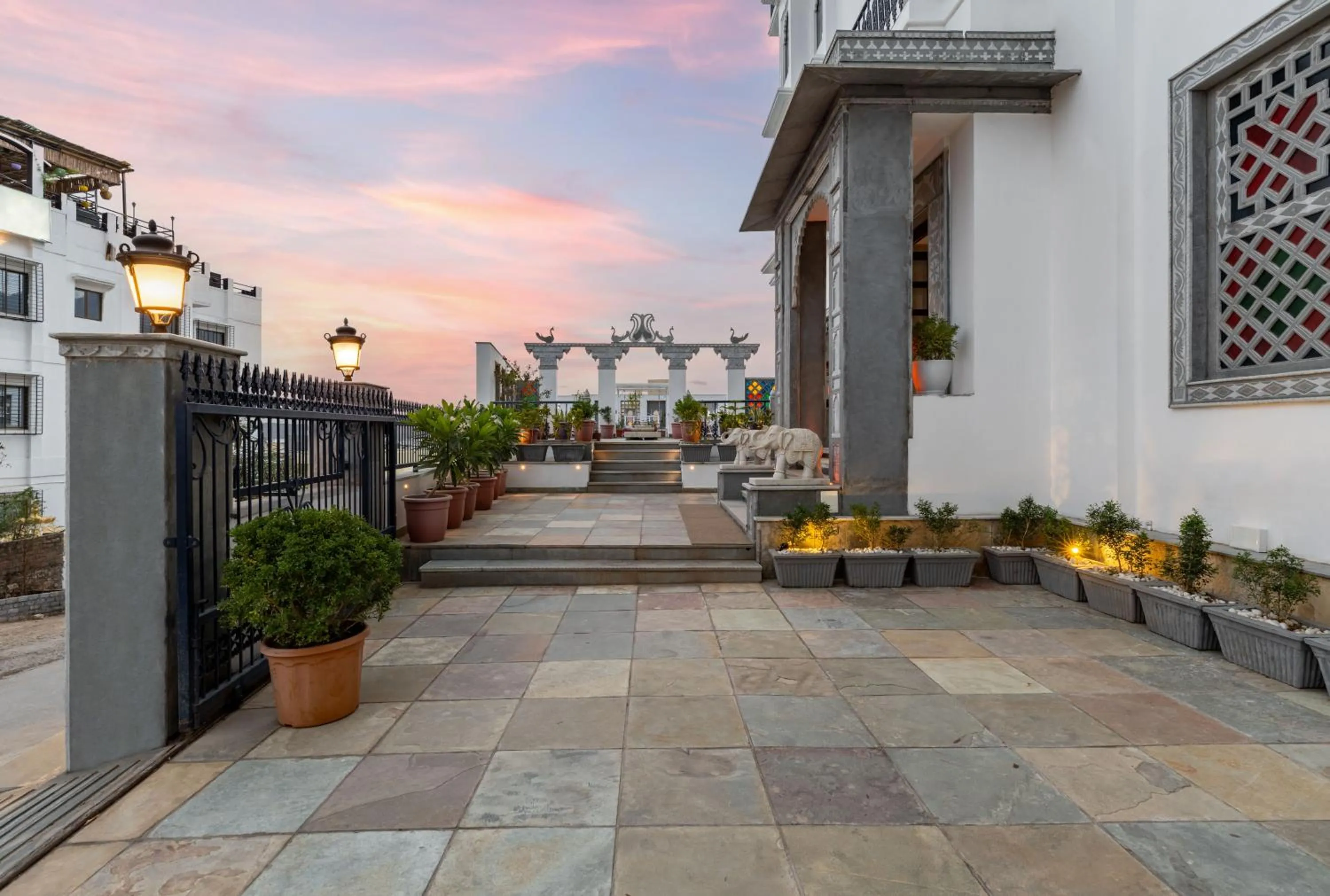 Facade/entrance in Maan Vilas - A Boutique Hotel Udaipur