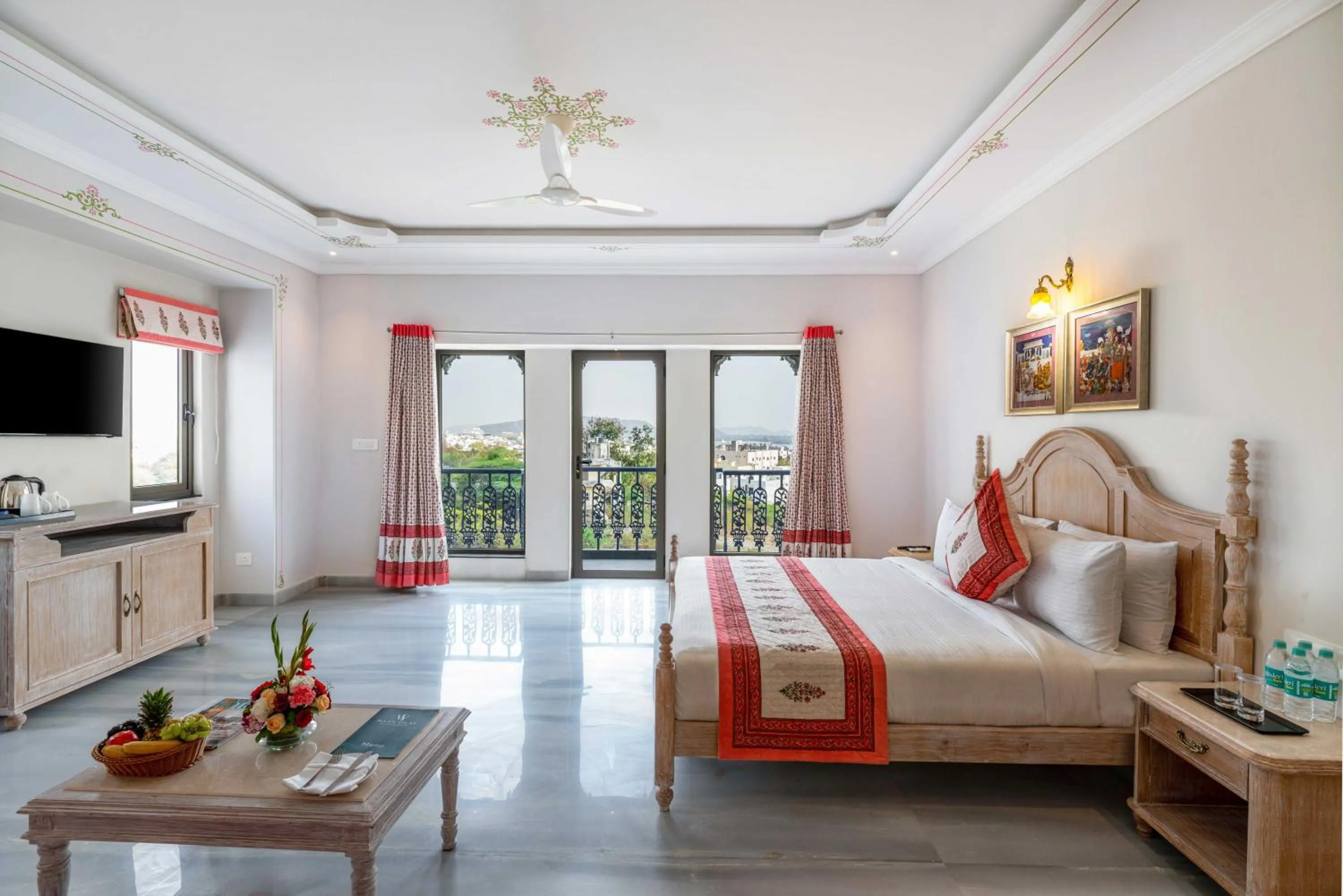 Photo of the whole room, Bed in Maan Vilas - A Boutique Hotel Udaipur